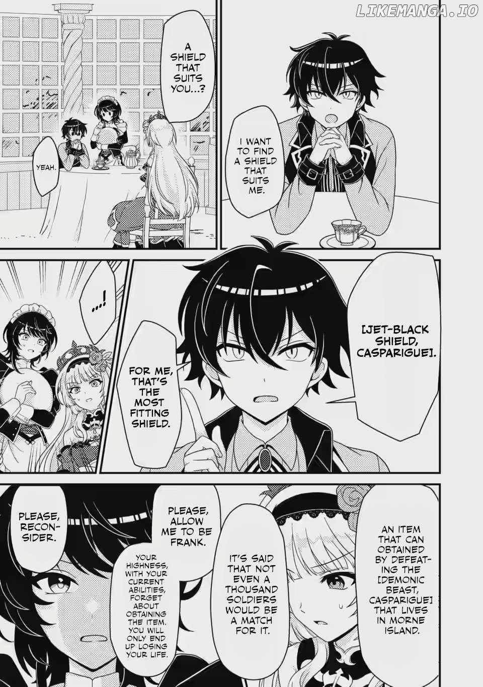 The Incompetent Villainous Prince Wants to Survive ~I Was Reincarnated Into a Romance RPG as a Mob Villain, but I Will Ignore the Original Work and Aim to Become the Strongest~ Chapter 3 - Page 21 in English