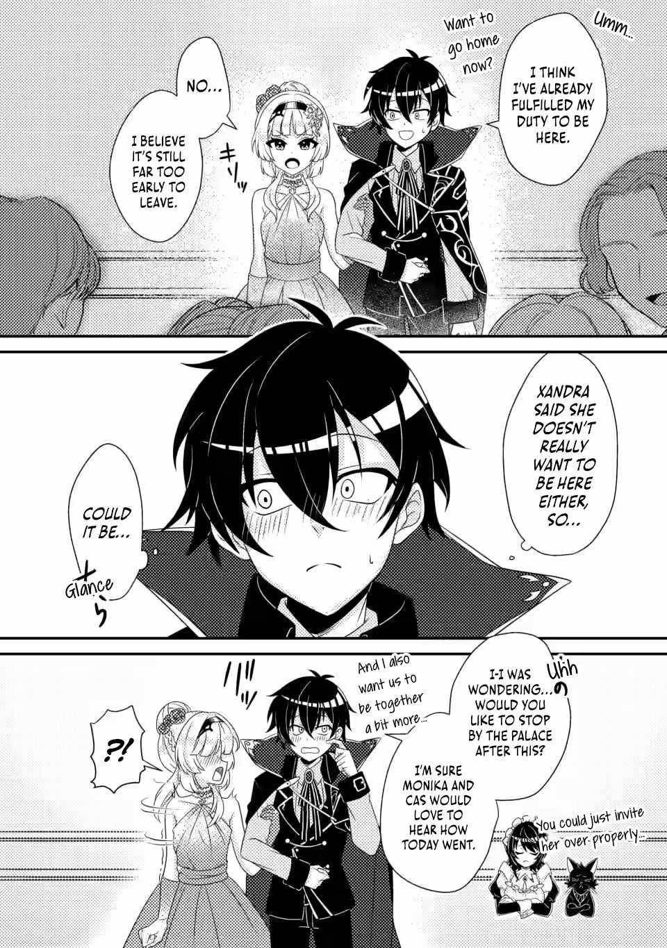 The Incompetent Villainous Prince Wants to Survive ~I Was Reincarnated Into a Romance RPG as a Mob Villain, but I Will Ignore the Original Work and Aim to Become the Strongest~ Chapter 7.1 - Page 6 in English