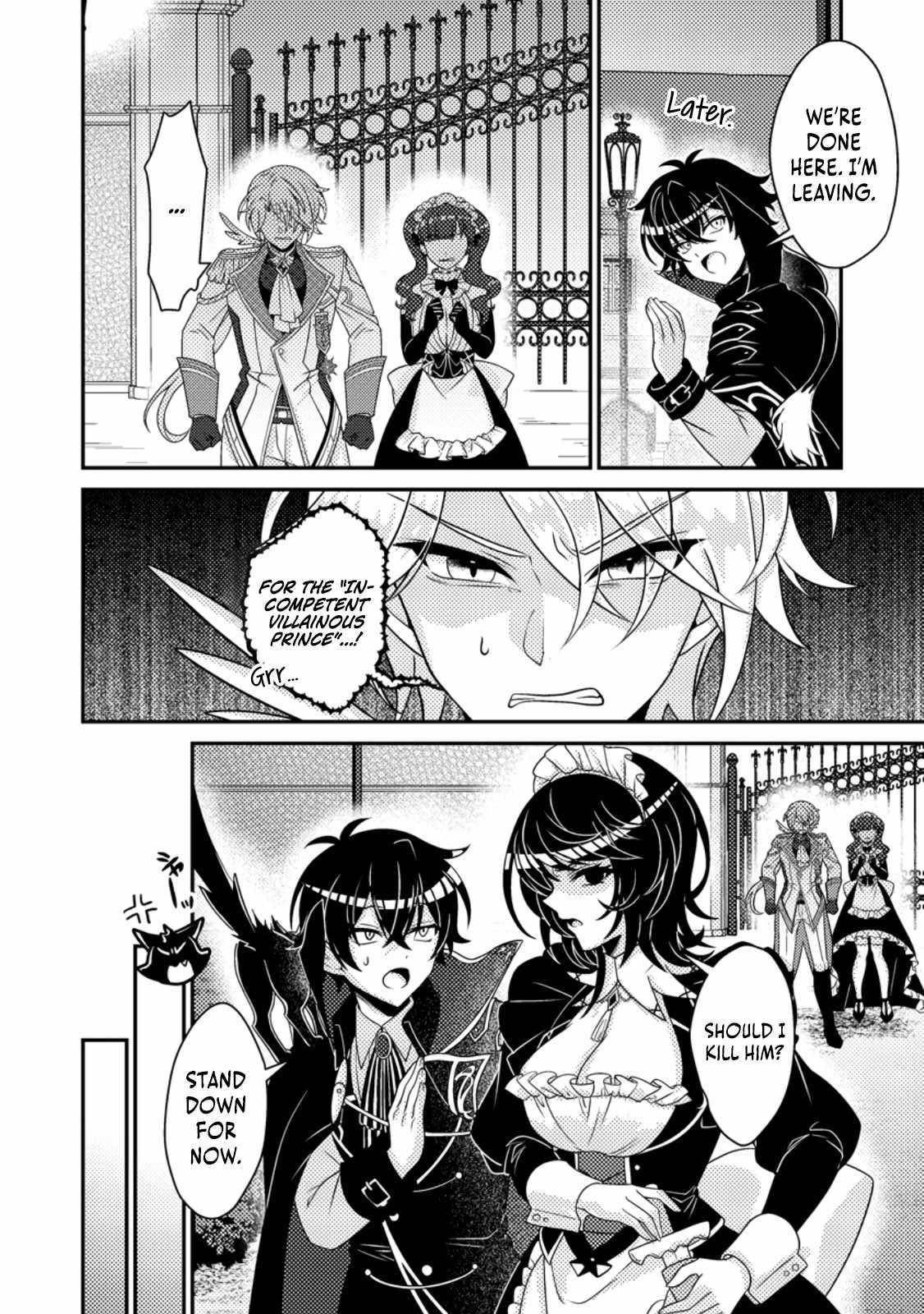 The Incompetent Villainous Prince Wants to Survive ~I Was Reincarnated Into a Romance RPG as a Mob Villain, but I Will Ignore the Original Work and Aim to Become the Strongest~ Chapter 8 - Page 6 in English