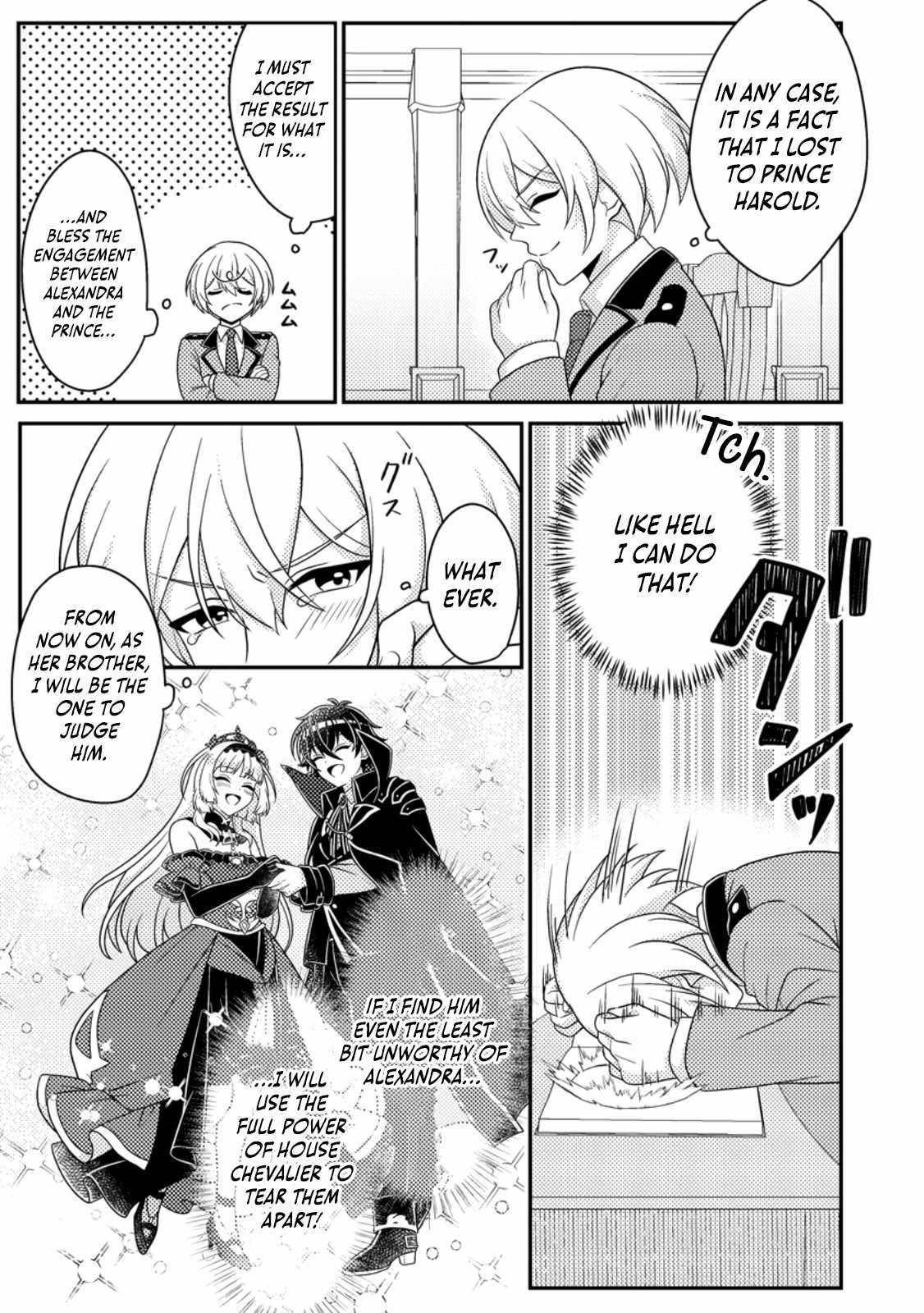 The Incompetent Villainous Prince Wants to Survive ~I Was Reincarnated Into a Romance RPG as a Mob Villain, but I Will Ignore the Original Work and Aim to Become the Strongest~ Chapter 9 - Page 19 in English