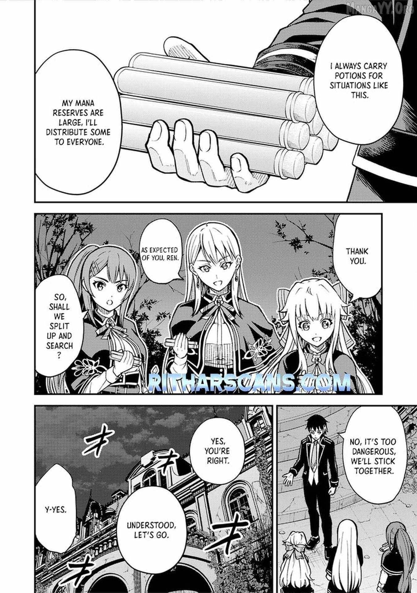 Tensei Kenja no Yarinaoshi ~Ore Dake Tsukaeru Kikaku-gai Mahou de Nidome no Jinsei wo Musou suru~ Chapter 13 - Page 6 in English