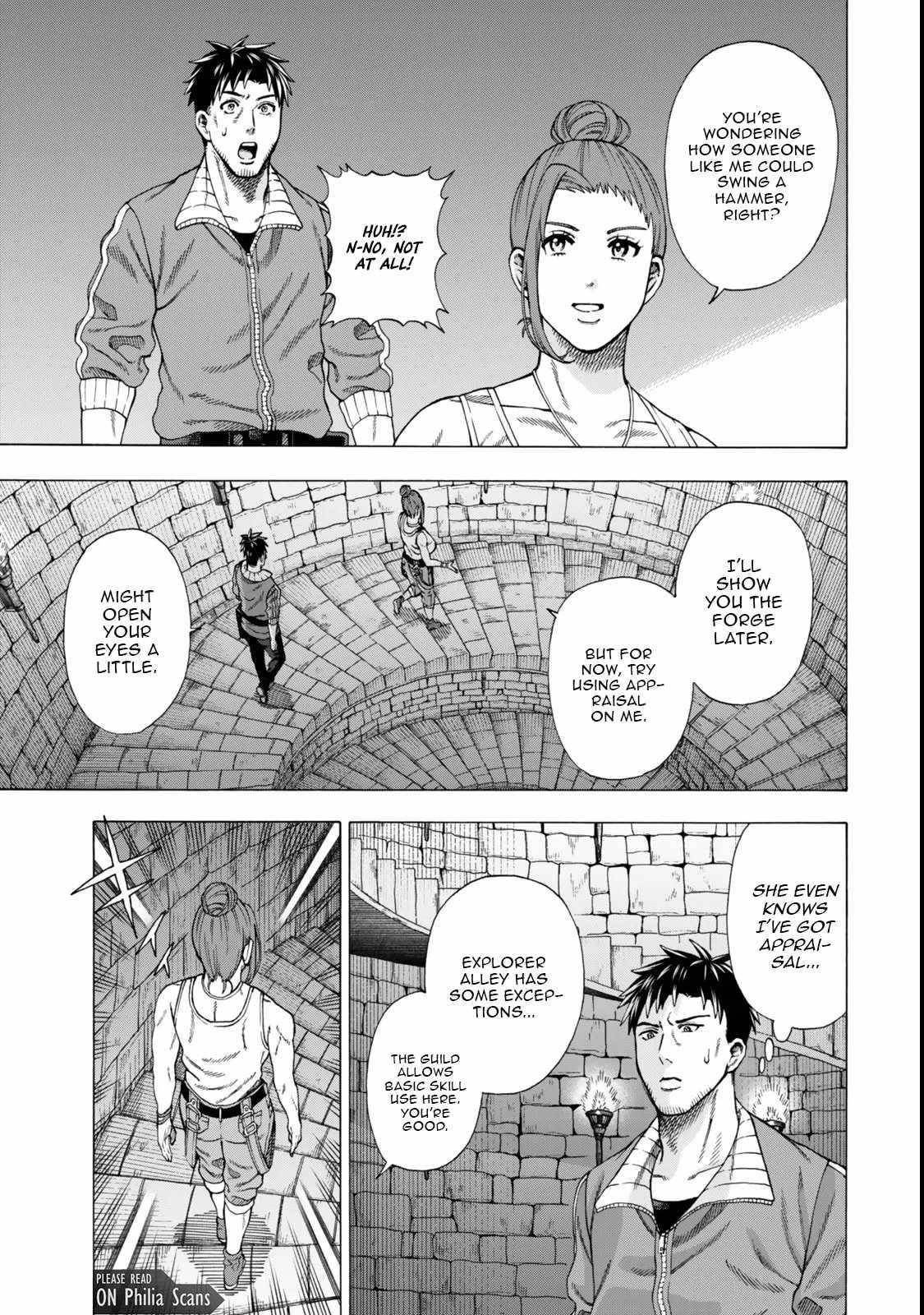 The Old Man Who Awakened the Skill “Domination of All Things” has Decided to Make a Living by Conquering Dungeons Chapter 4.1 - Page 15 in English