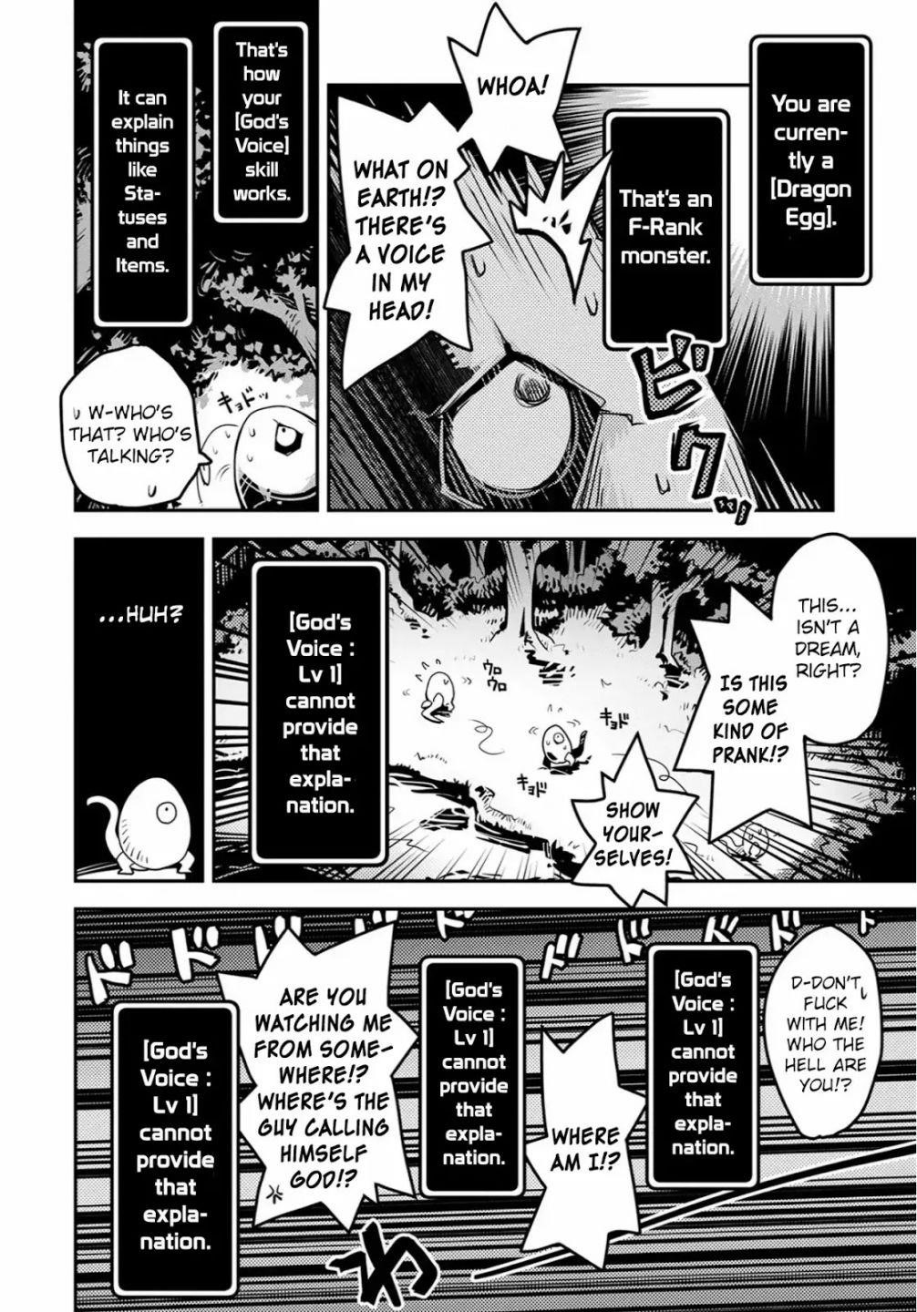 Tensei Shitara Dragon No Tamago Datta - Saikyou Igai Mezasa Nee Chapter 1 - Page 7 in English