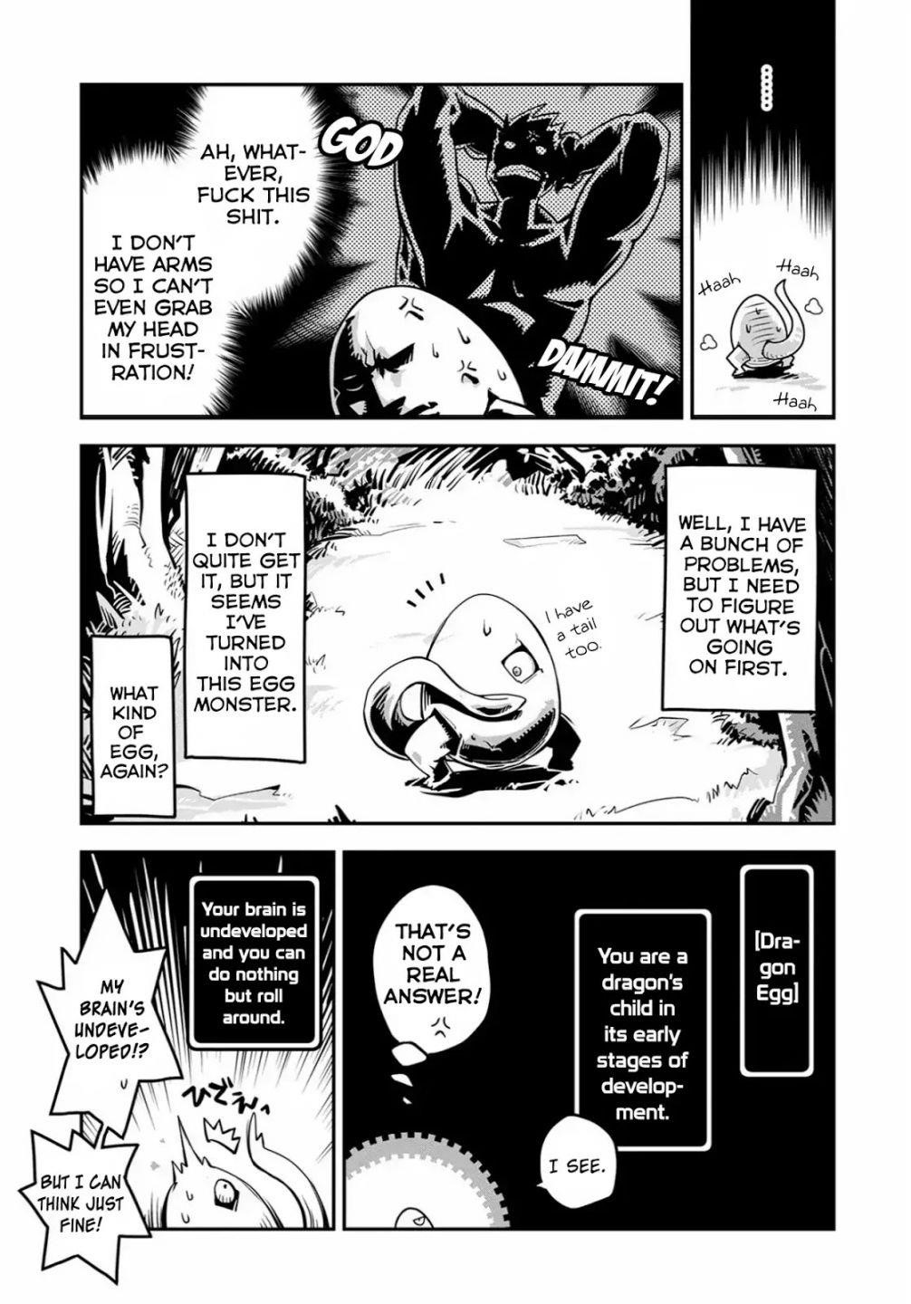Tensei Shitara Dragon No Tamago Datta - Saikyou Igai Mezasa Nee Chapter 1 - Page 8 in English