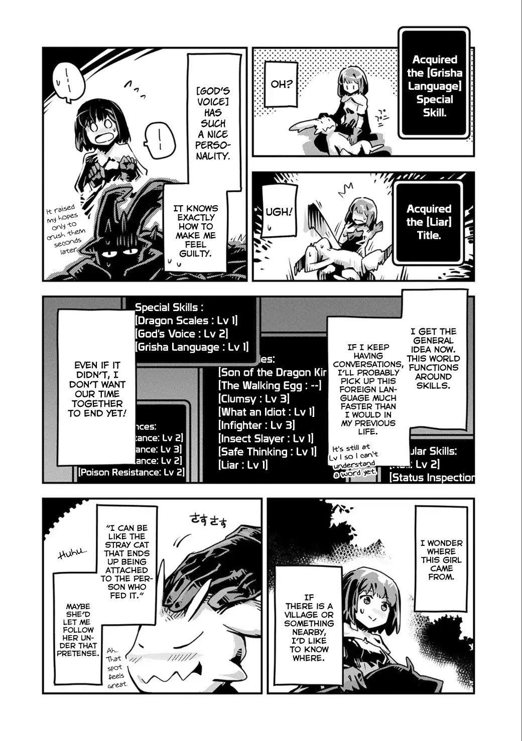 Tensei Shitara Dragon No Tamago Datta - Saikyou Igai Mezasa Nee Chapter 2 - Page 7 in English