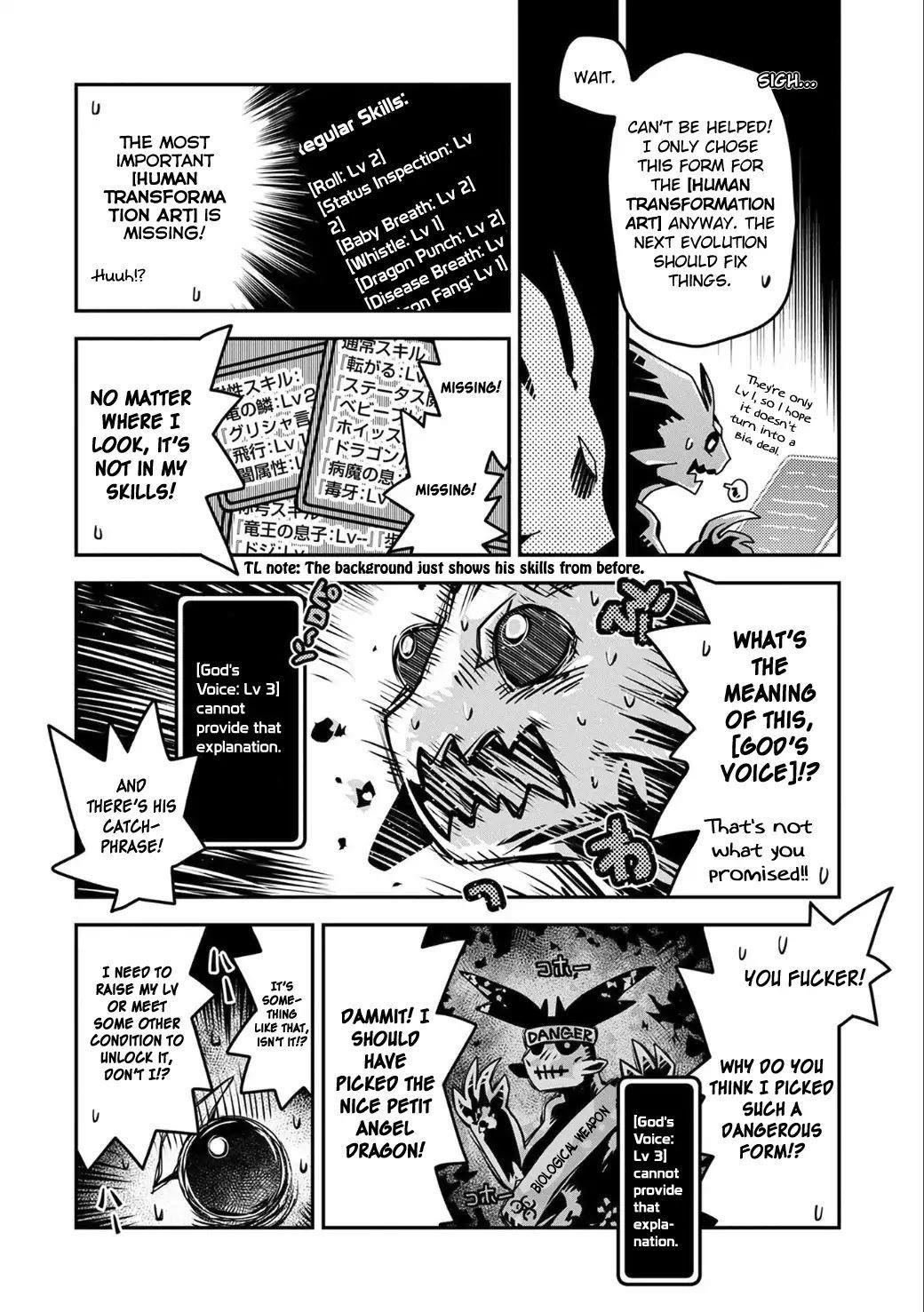 Tensei Shitara Dragon No Tamago Datta - Saikyou Igai Mezasa Nee Chapter 3 - Page 14 in English