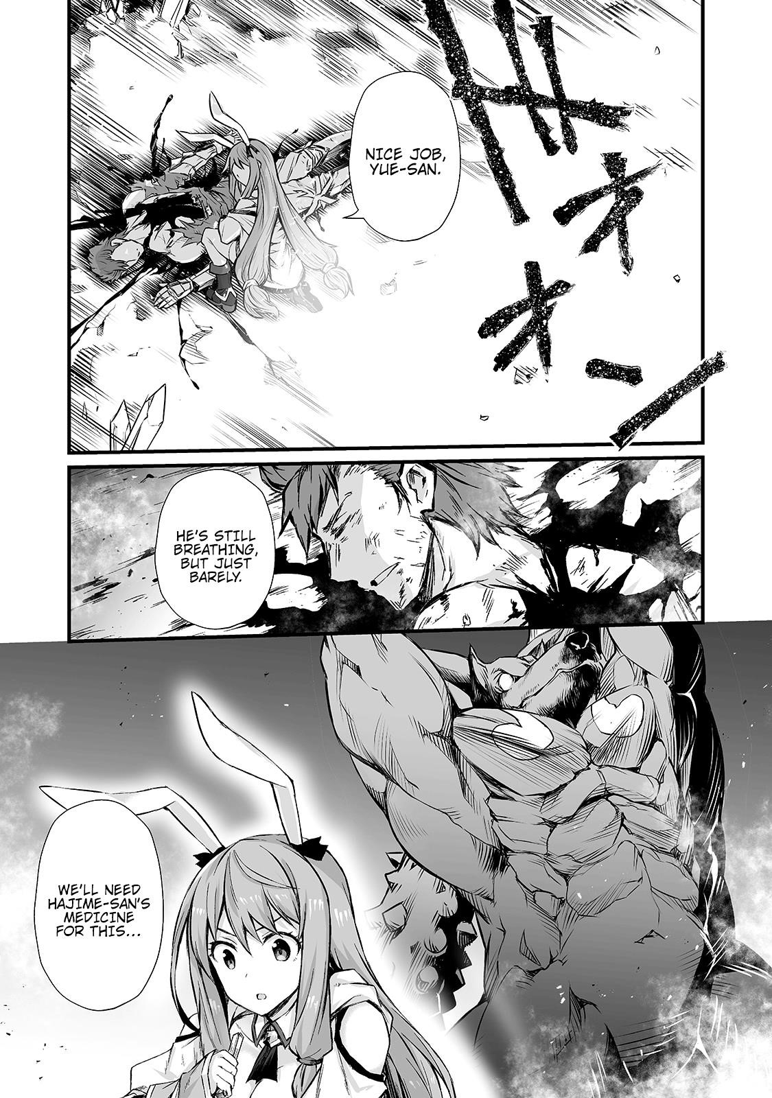 ARIFURETA SHOKUGYOU DE SEKAI SAIKYOU Chapter 45 - Page 20 in English