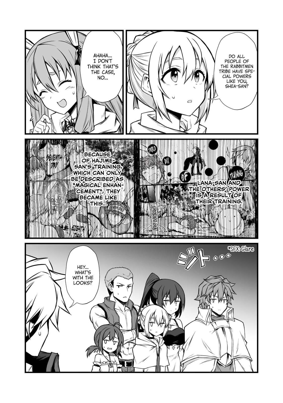 ARIFURETA SHOKUGYOU DE SEKAI SAIKYOU Chapter 87.1 - Page 10 in English