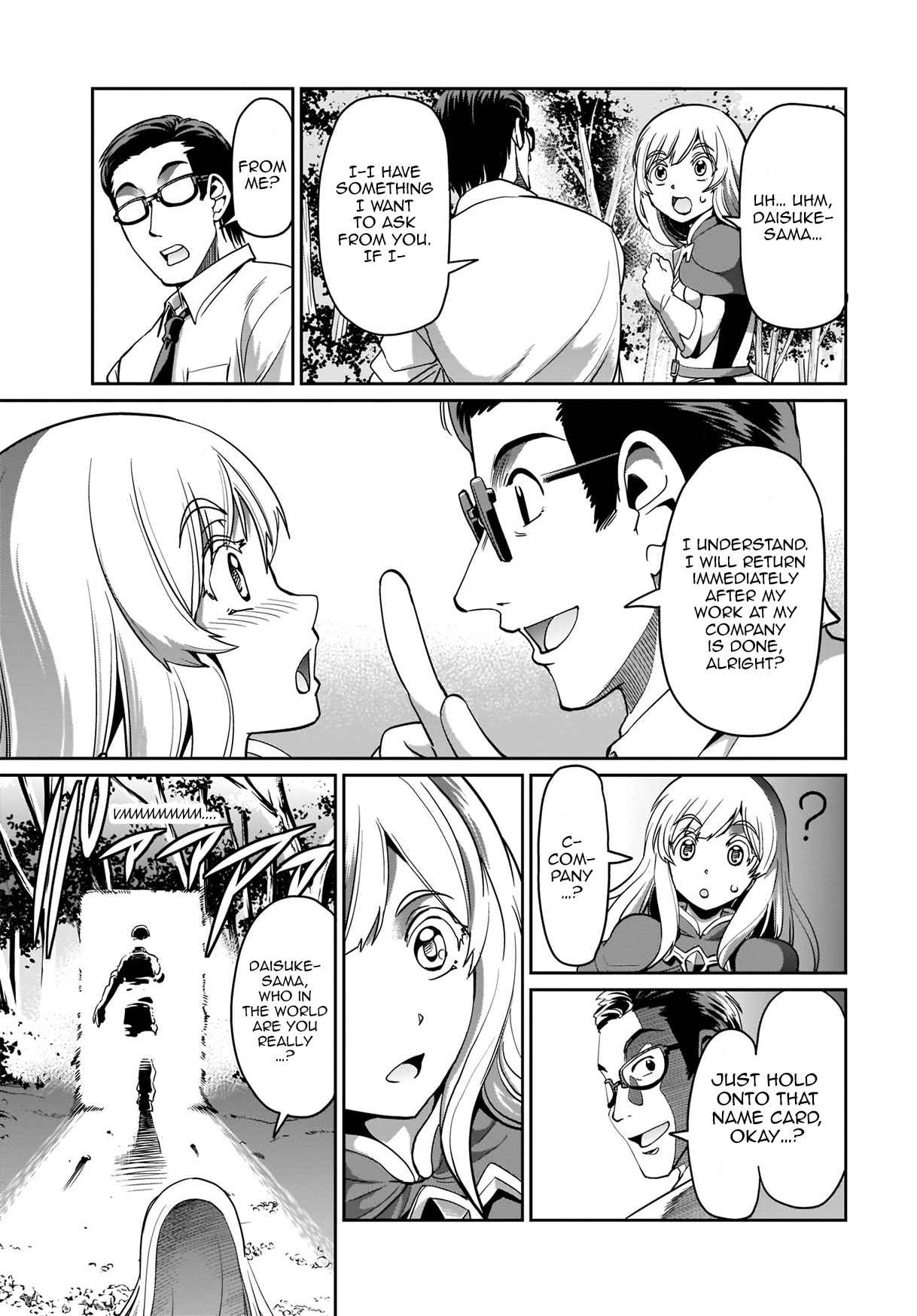 The gunner’s life of a middle-aged man summoned to another world and armed with a rifle: an airsoft addicted salaryman returns to the alternative world after work Chapter 1 - Page 25 in English
