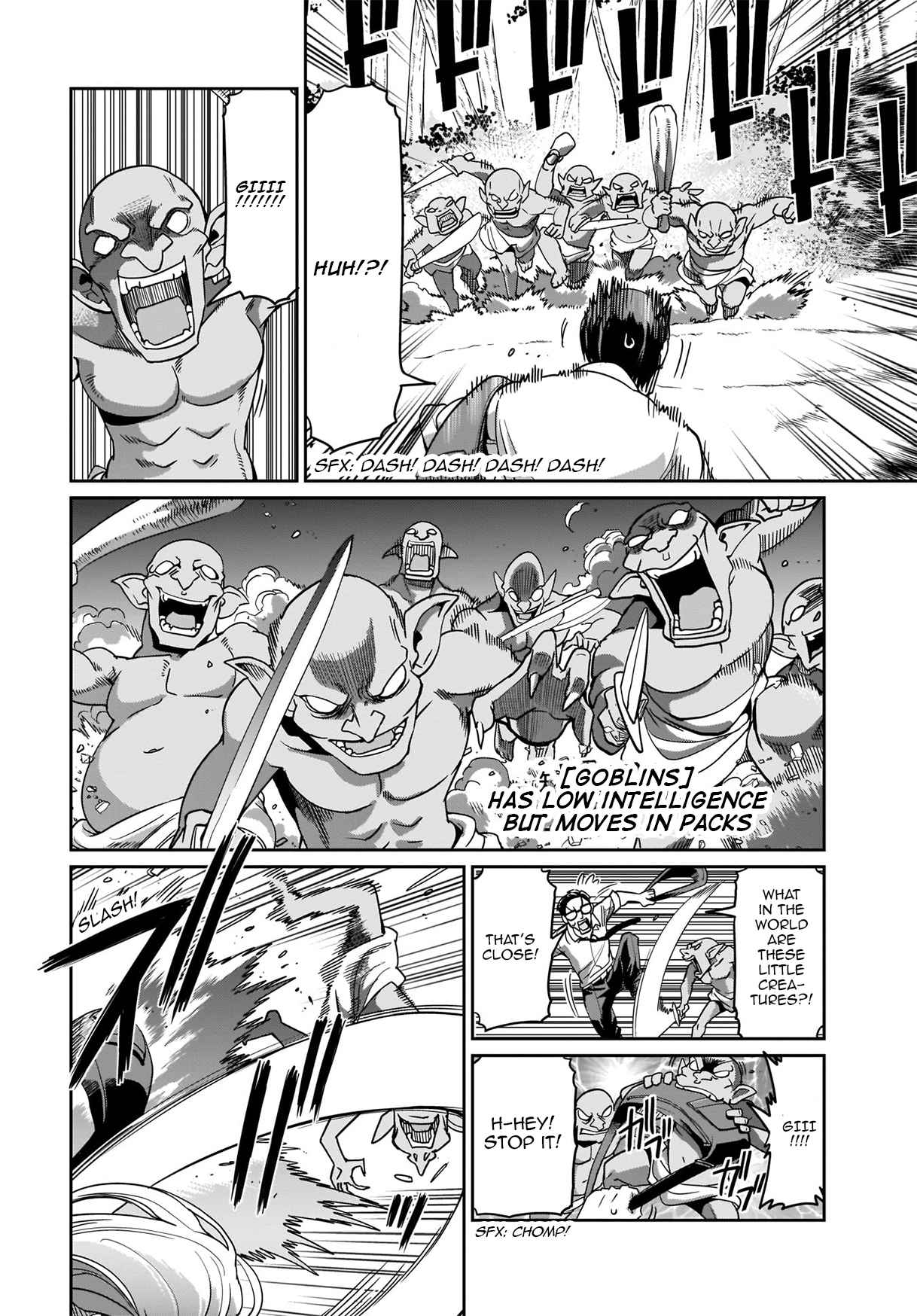 The gunner’s life of a middle-aged man summoned to another world and armed with a rifle: an airsoft addicted salaryman returns to the alternative world after work Chapter 1 - Page 5 in English