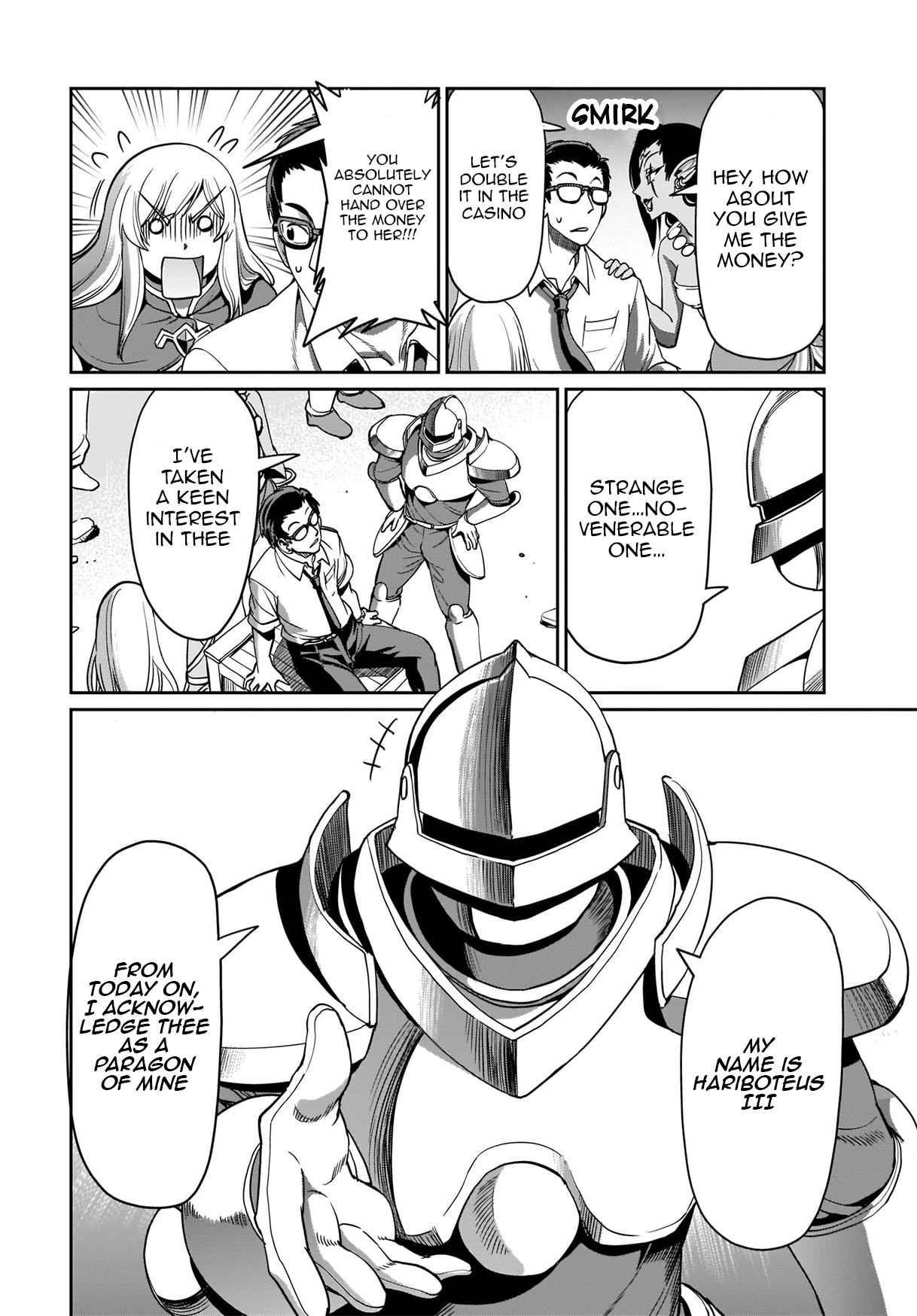 The gunner’s life of a middle-aged man summoned to another world and armed with a rifle: an airsoft addicted salaryman returns to the alternative world after work Chapter 10 - Page 14 in English