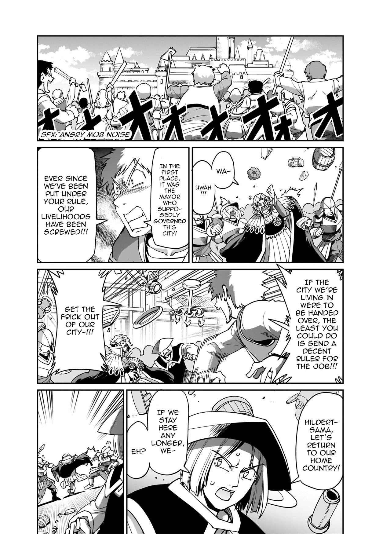 The gunner’s life of a middle-aged man summoned to another world and armed with a rifle: an airsoft addicted salaryman returns to the alternative world after work Chapter 10 - Page 9 in English