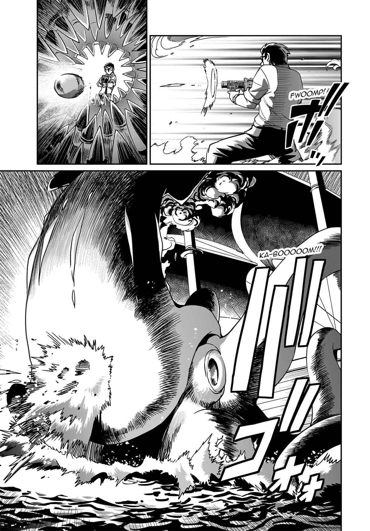 The gunner’s life of a middle-aged man summoned to another world and armed with a rifle: an airsoft addicted salaryman returns to the alternative world after work Chapter 12 - Page 17 in English