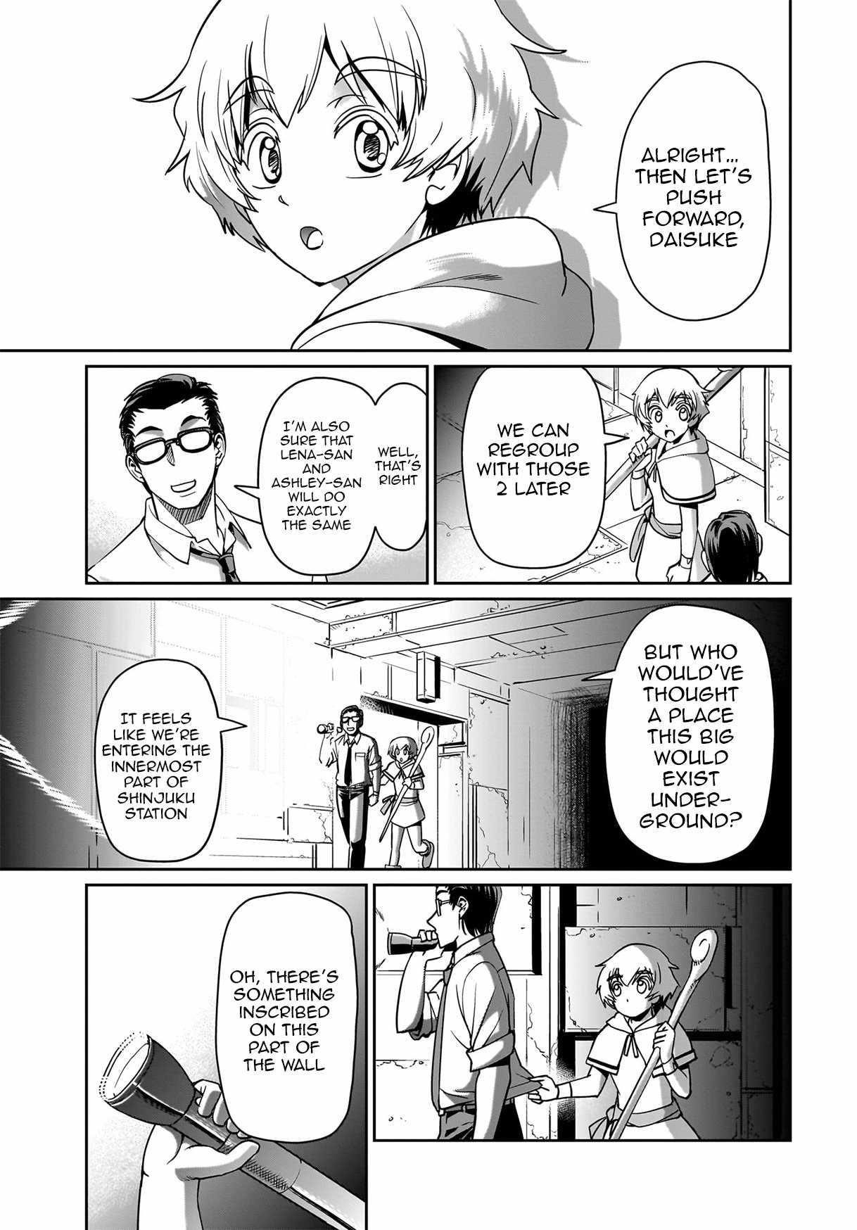 The gunner’s life of a middle-aged man summoned to another world and armed with a rifle: an airsoft addicted salaryman returns to the alternative world after work Chapter 13 - Page 13 in English