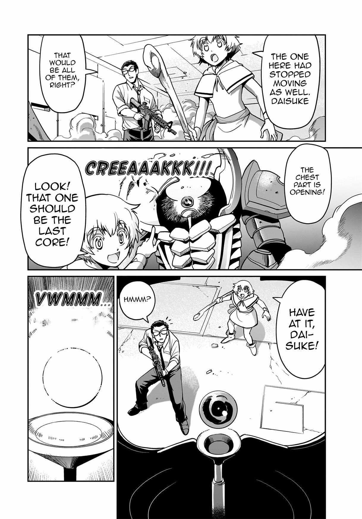The gunner’s life of a middle-aged man summoned to another world and armed with a rifle: an airsoft addicted salaryman returns to the alternative world after work Chapter 15 - Page 16 in English