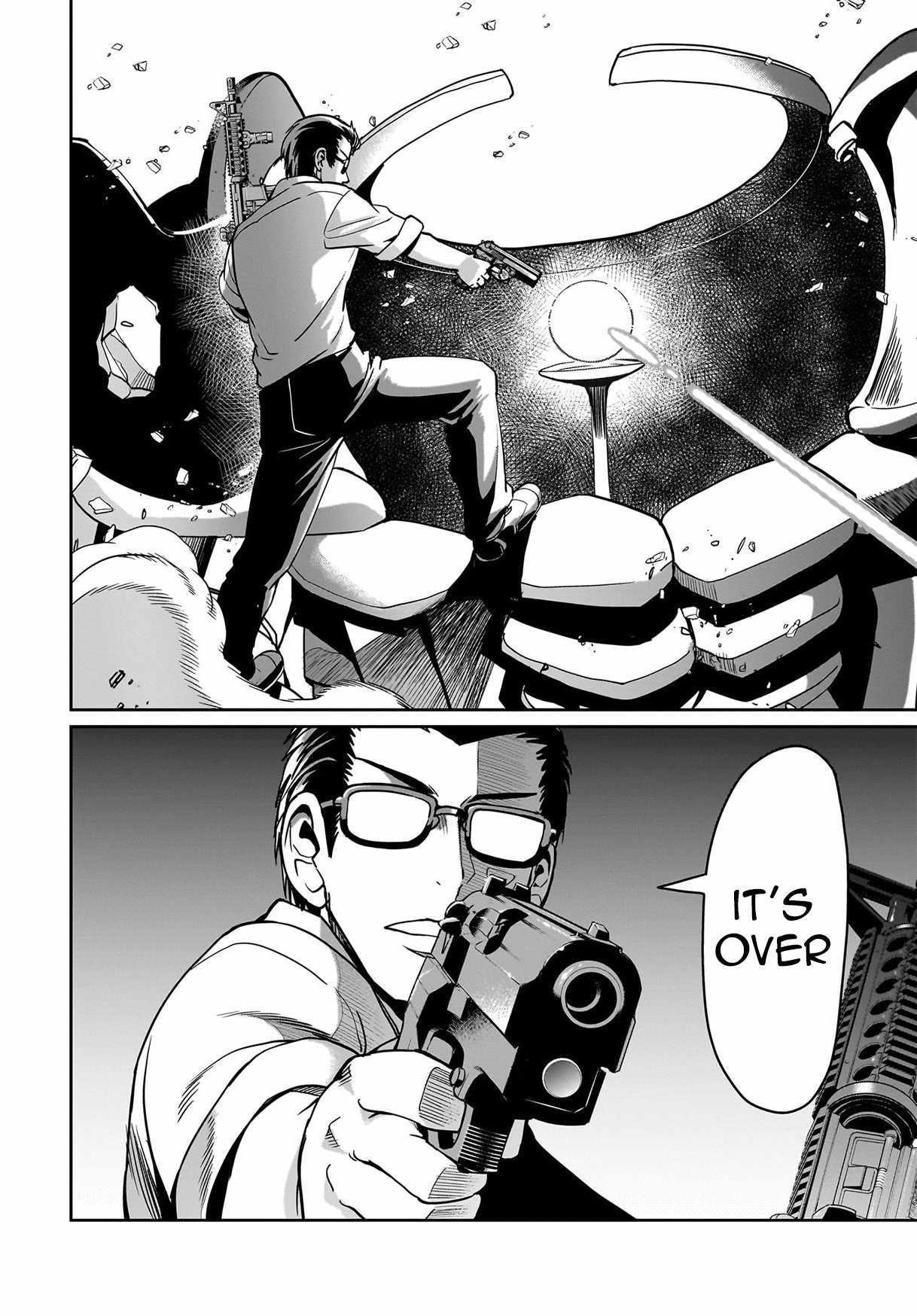 The gunner’s life of a middle-aged man summoned to another world and armed with a rifle: an airsoft addicted salaryman returns to the alternative world after work Chapter 15 - Page 20 in English