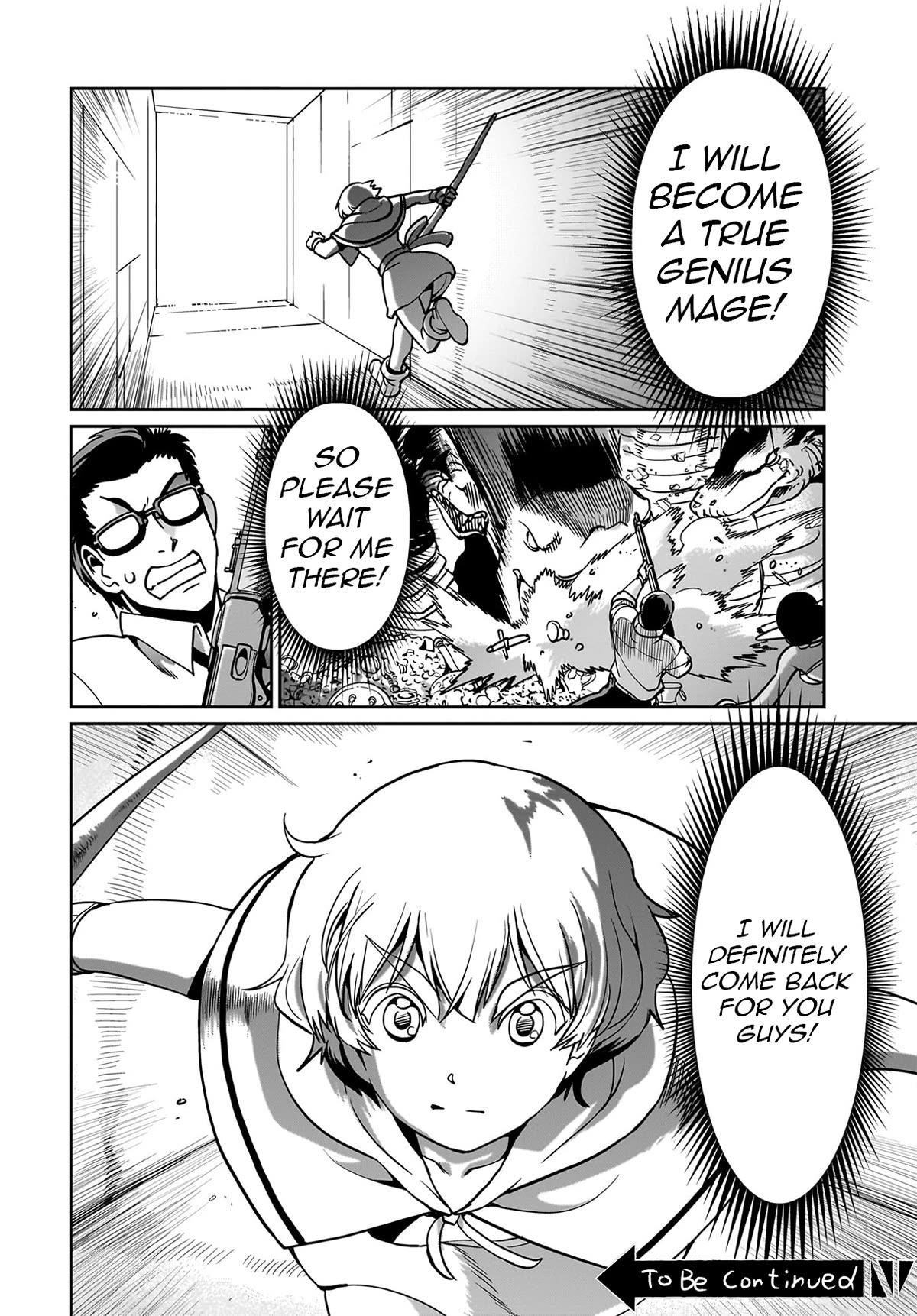 The gunner’s life of a middle-aged man summoned to another world and armed with a rifle: an airsoft addicted salaryman returns to the alternative world after work Chapter 16 - Page 20 in English