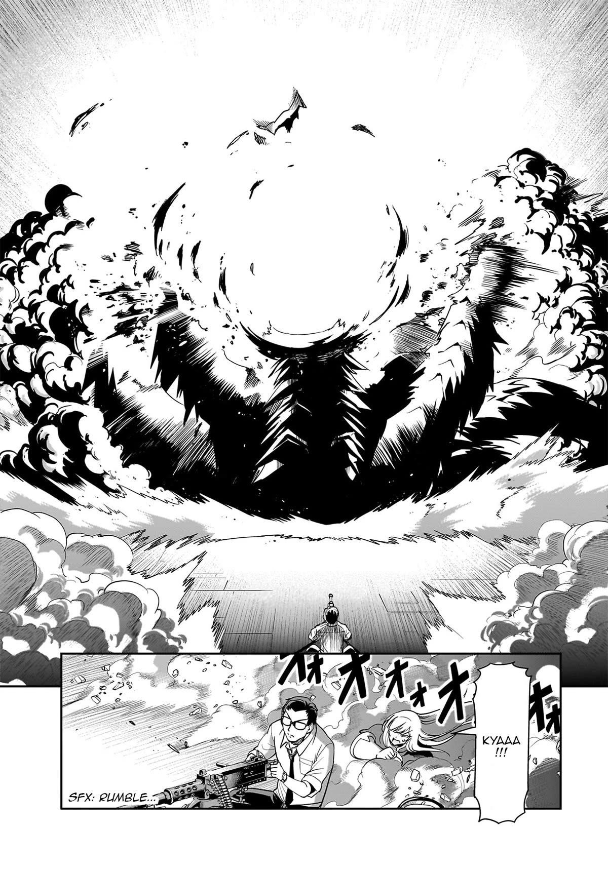 The gunner’s life of a middle-aged man summoned to another world and armed with a rifle: an airsoft addicted salaryman returns to the alternative world after work Chapter 20 - Page 17 in English