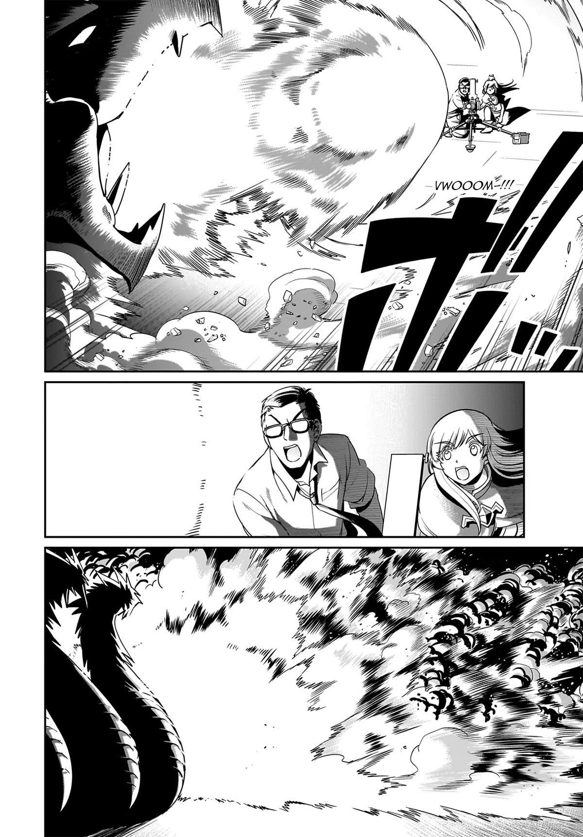 The gunner’s life of a middle-aged man summoned to another world and armed with a rifle: an airsoft addicted salaryman returns to the alternative world after work Chapter 20 - Page 8 in English