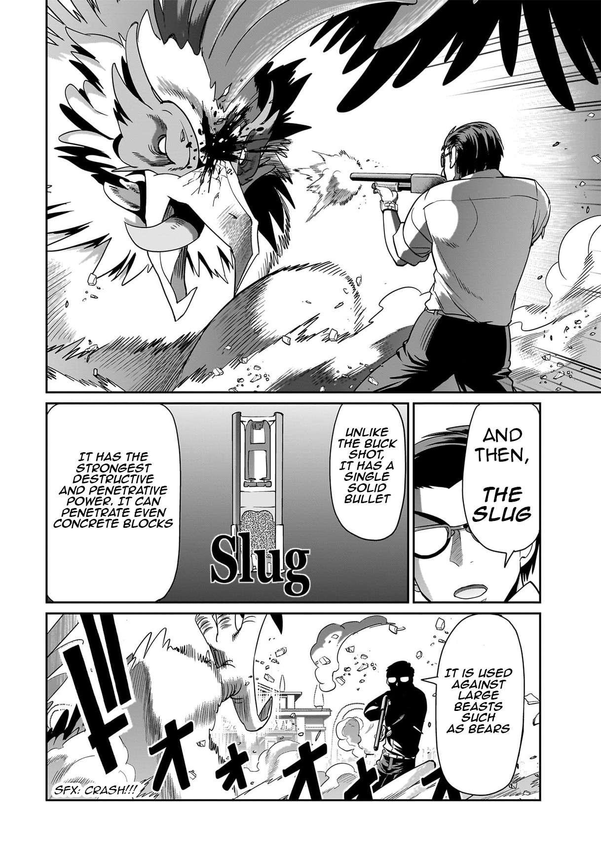 The gunner’s life of a middle-aged man summoned to another world and armed with a rifle: an airsoft addicted salaryman returns to the alternative world after work Chapter 24 - Page 12 in English