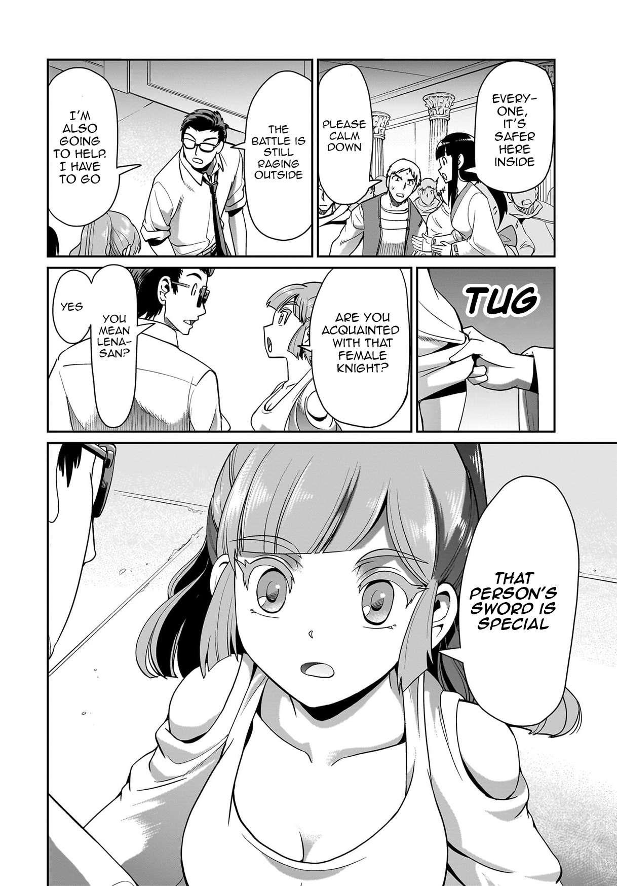 The gunner’s life of a middle-aged man summoned to another world and armed with a rifle: an airsoft addicted salaryman returns to the alternative world after work Chapter 24 - Page 14 in English