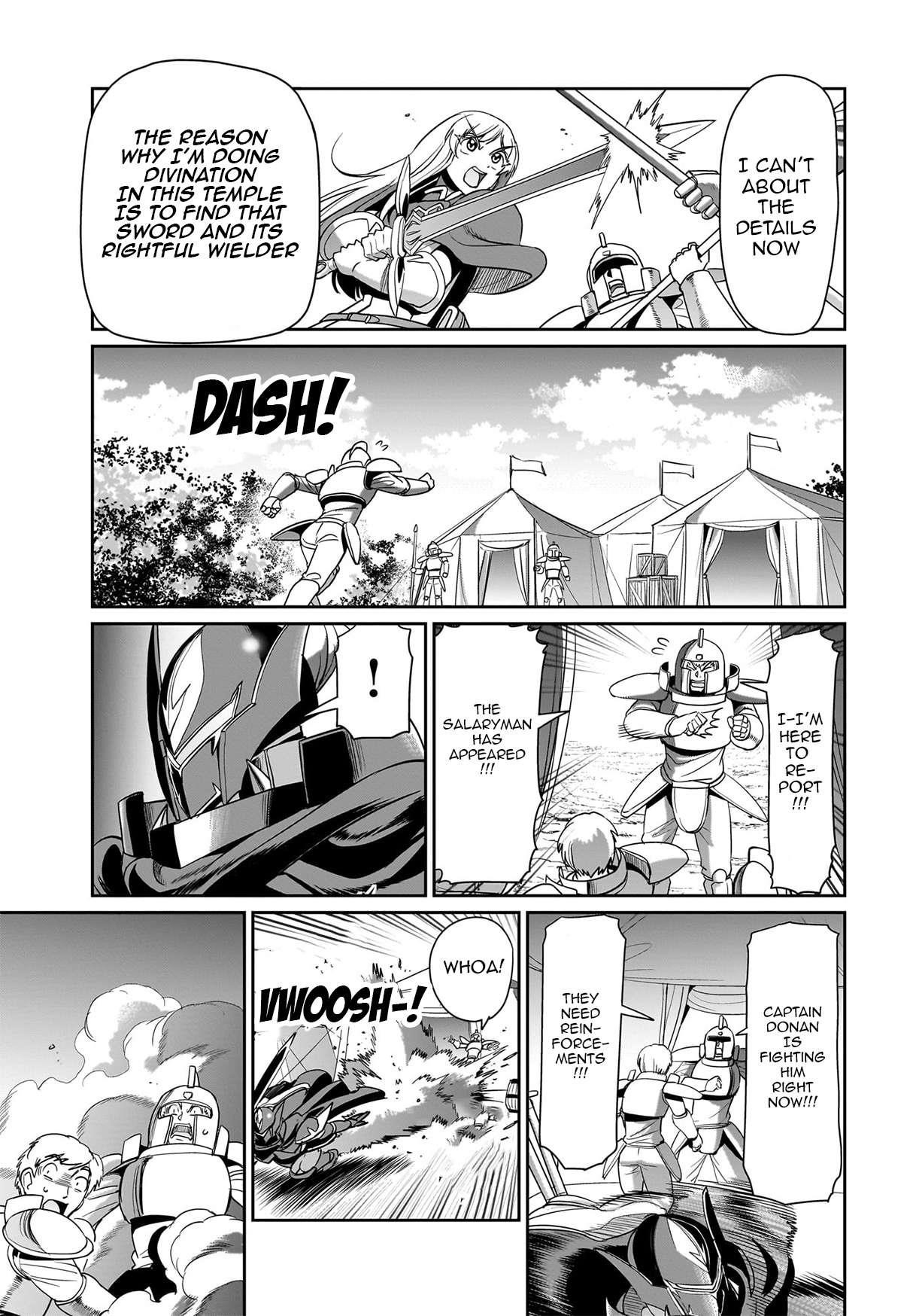 The gunner’s life of a middle-aged man summoned to another world and armed with a rifle: an airsoft addicted salaryman returns to the alternative world after work Chapter 24 - Page 15 in English
