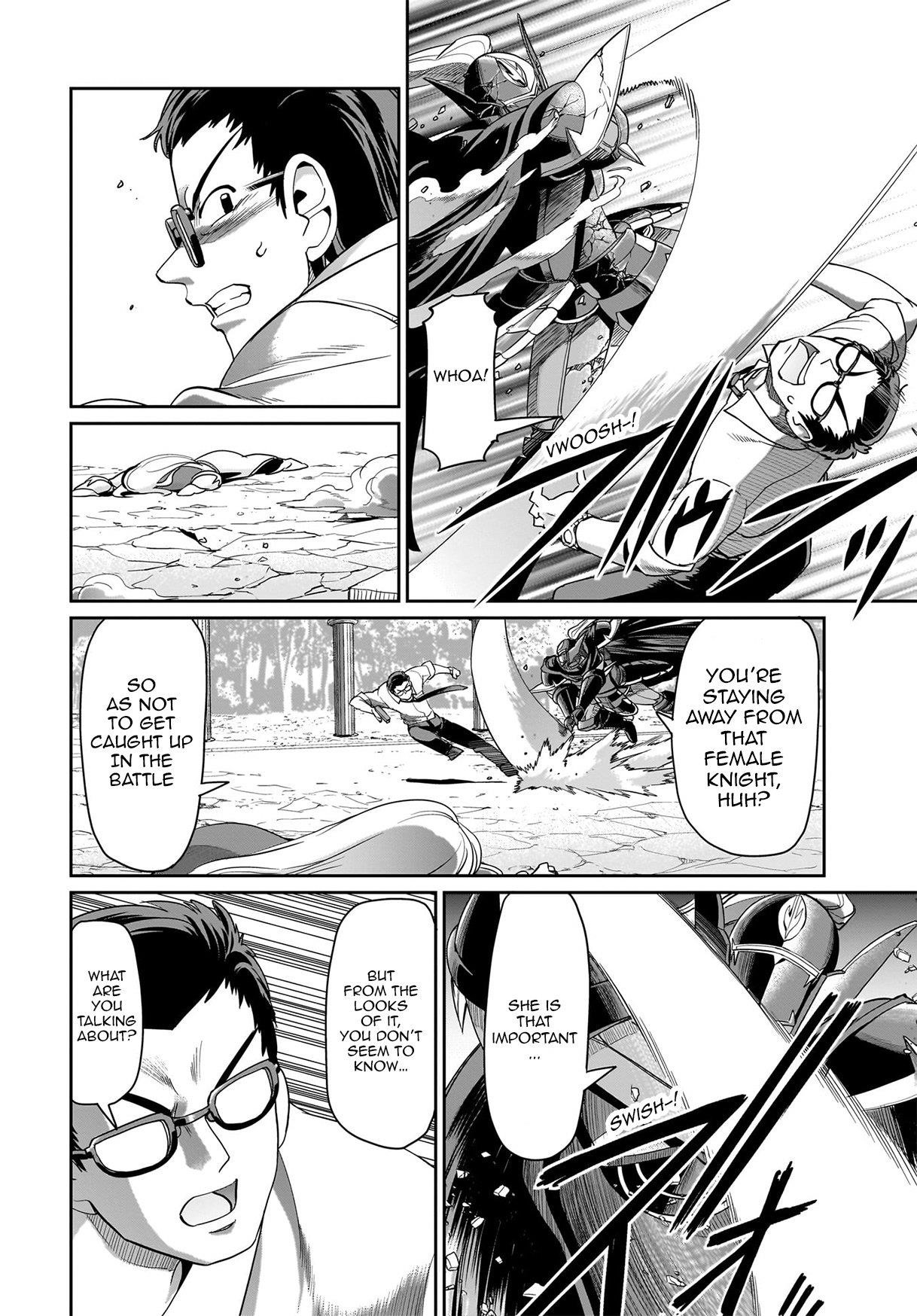 The gunner’s life of a middle-aged man summoned to another world and armed with a rifle: an airsoft addicted salaryman returns to the alternative world after work Chapter 26 - Page 9 in English