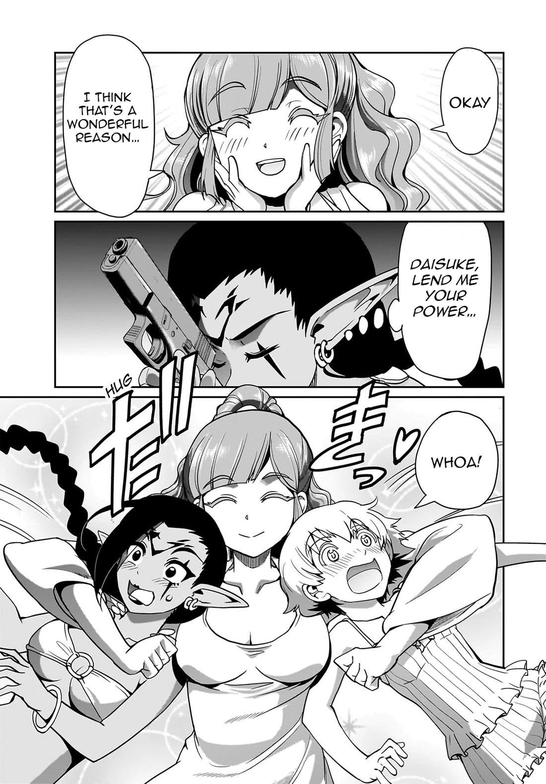 The gunner’s life of a middle-aged man summoned to another world and armed with a rifle: an airsoft addicted salaryman returns to the alternative world after work Chapter 29 - Page 18 in English