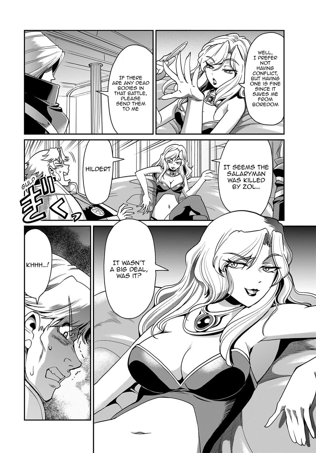The gunner’s life of a middle-aged man summoned to another world and armed with a rifle: an airsoft addicted salaryman returns to the alternative world after work Chapter 30 - Page 9 in English