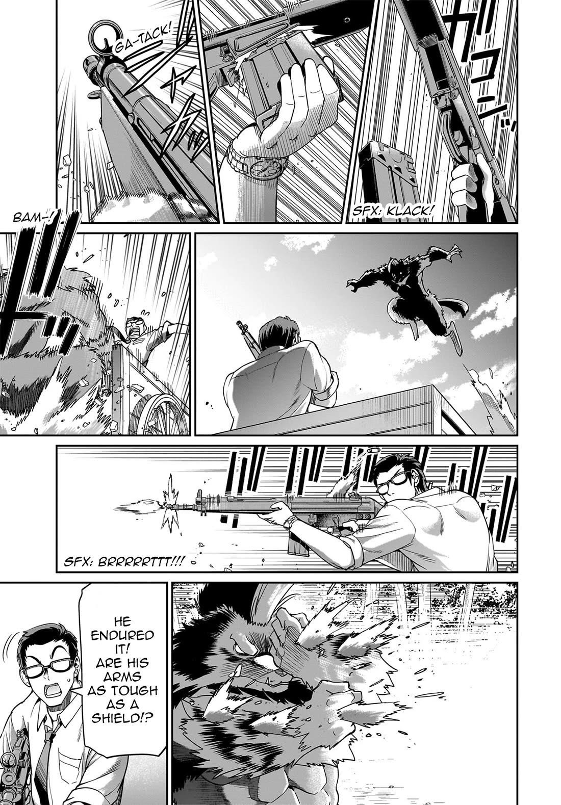The gunner’s life of a middle-aged man summoned to another world and armed with a rifle: an airsoft addicted salaryman returns to the alternative world after work Chapter 32 - Page 12 in English