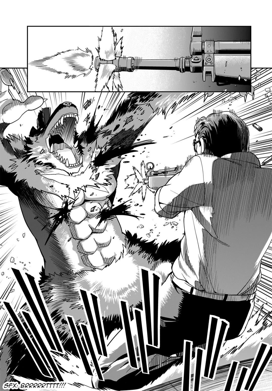 The gunner’s life of a middle-aged man summoned to another world and armed with a rifle: an airsoft addicted salaryman returns to the alternative world after work Chapter 32 - Page 14 in English