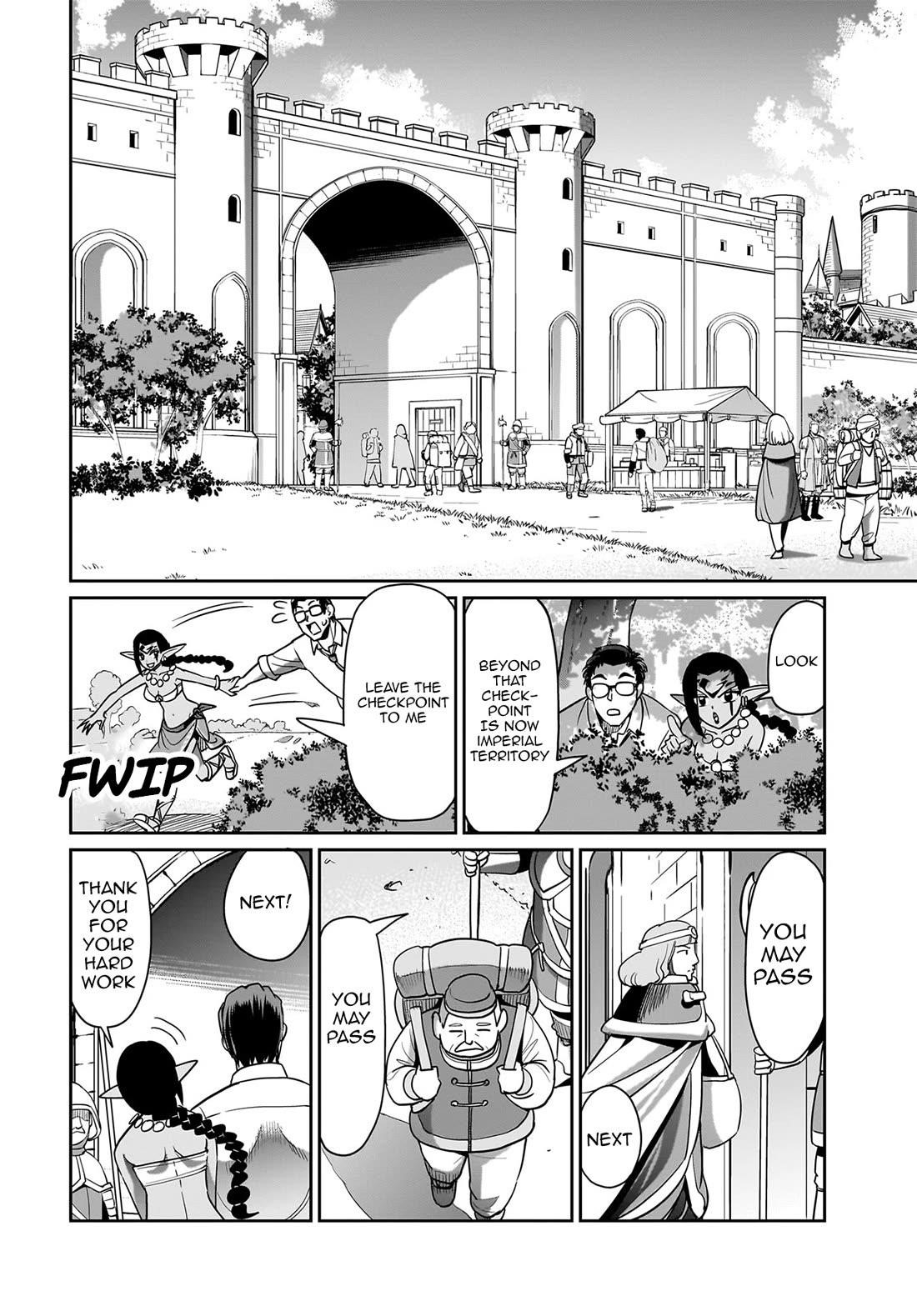 The gunner’s life of a middle-aged man summoned to another world and armed with a rifle: an airsoft addicted salaryman returns to the alternative world after work Chapter 33 - Page 18 in English