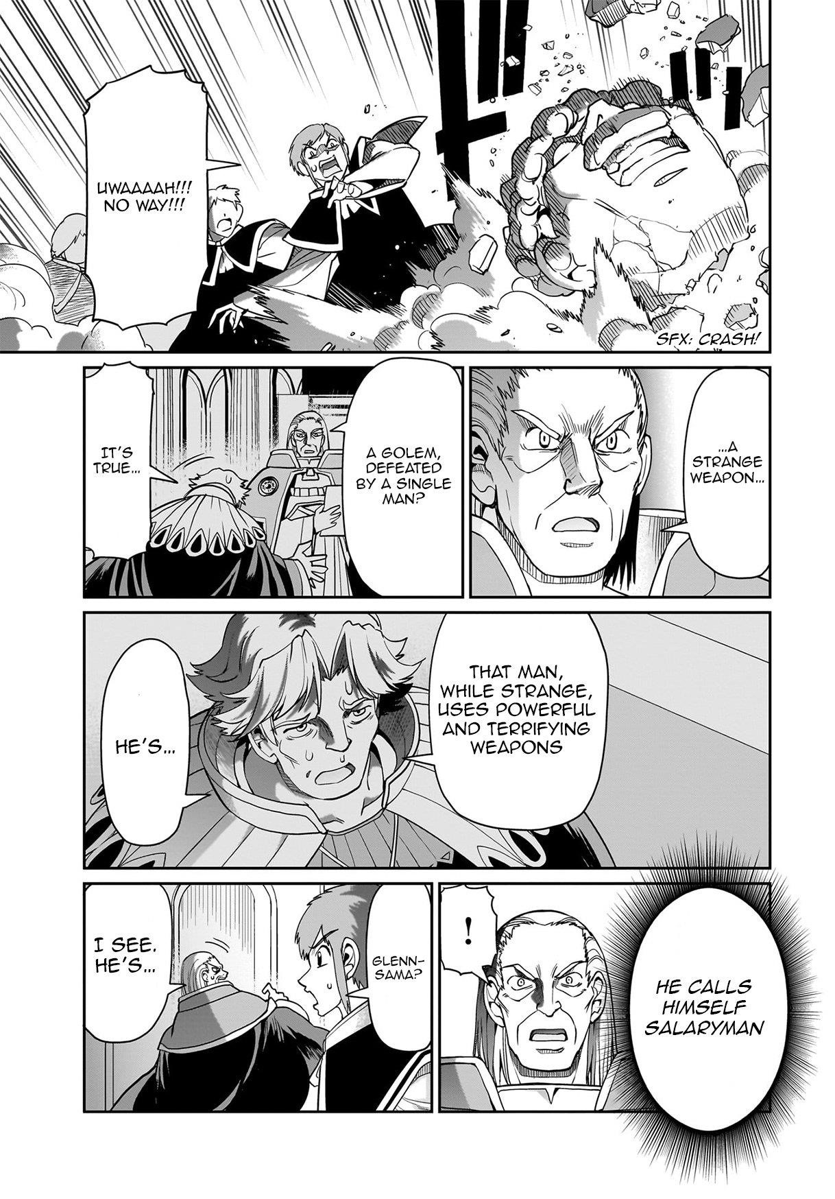 The gunner’s life of a middle-aged man summoned to another world and armed with a rifle: an airsoft addicted salaryman returns to the alternative world after work Chapter 38 - Page 8 in English