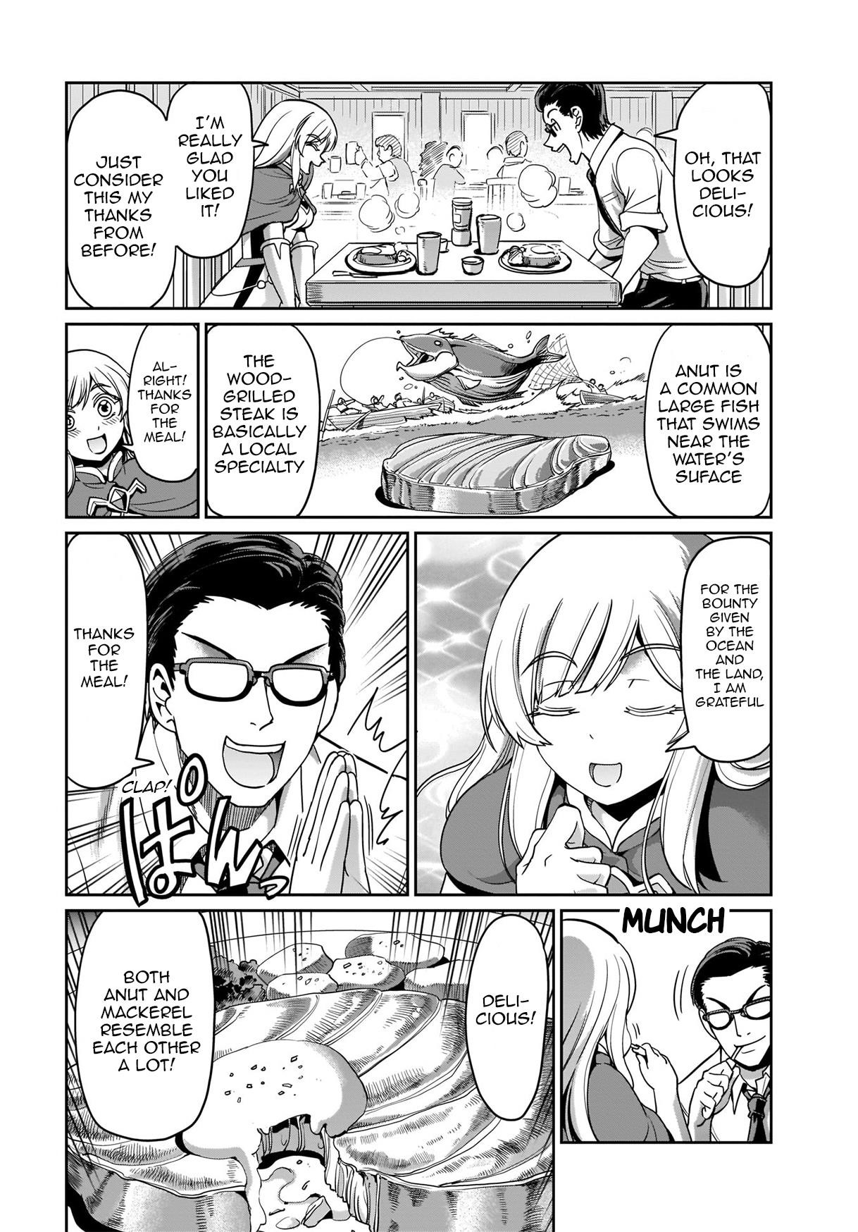 The gunner’s life of a middle-aged man summoned to another world and armed with a rifle: an airsoft addicted salaryman returns to the alternative world after work Chapter 4 - Page 8 in English