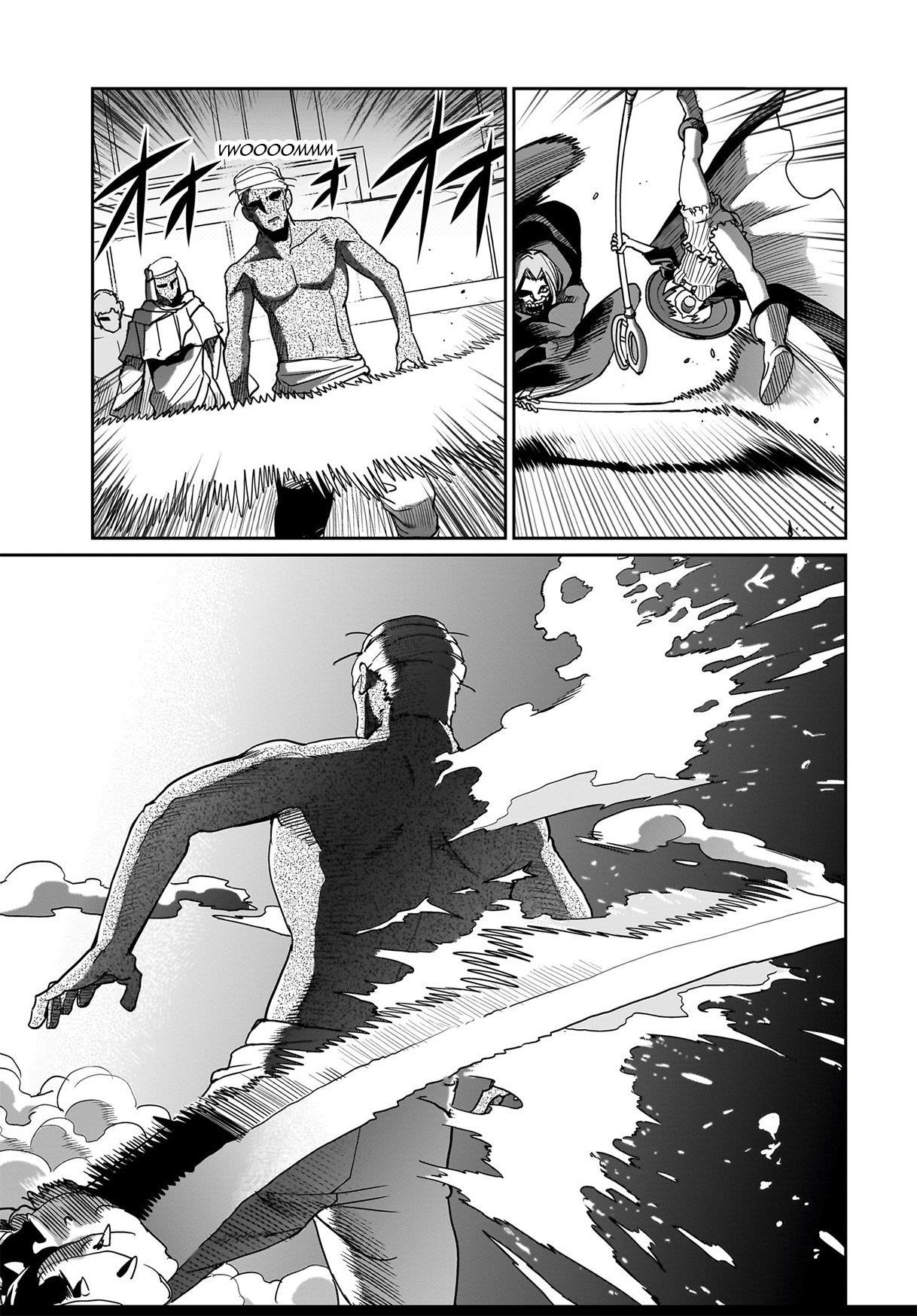 The gunner’s life of a middle-aged man summoned to another world and armed with a rifle: an airsoft addicted salaryman returns to the alternative world after work Chapter 41 - Page 6 in English