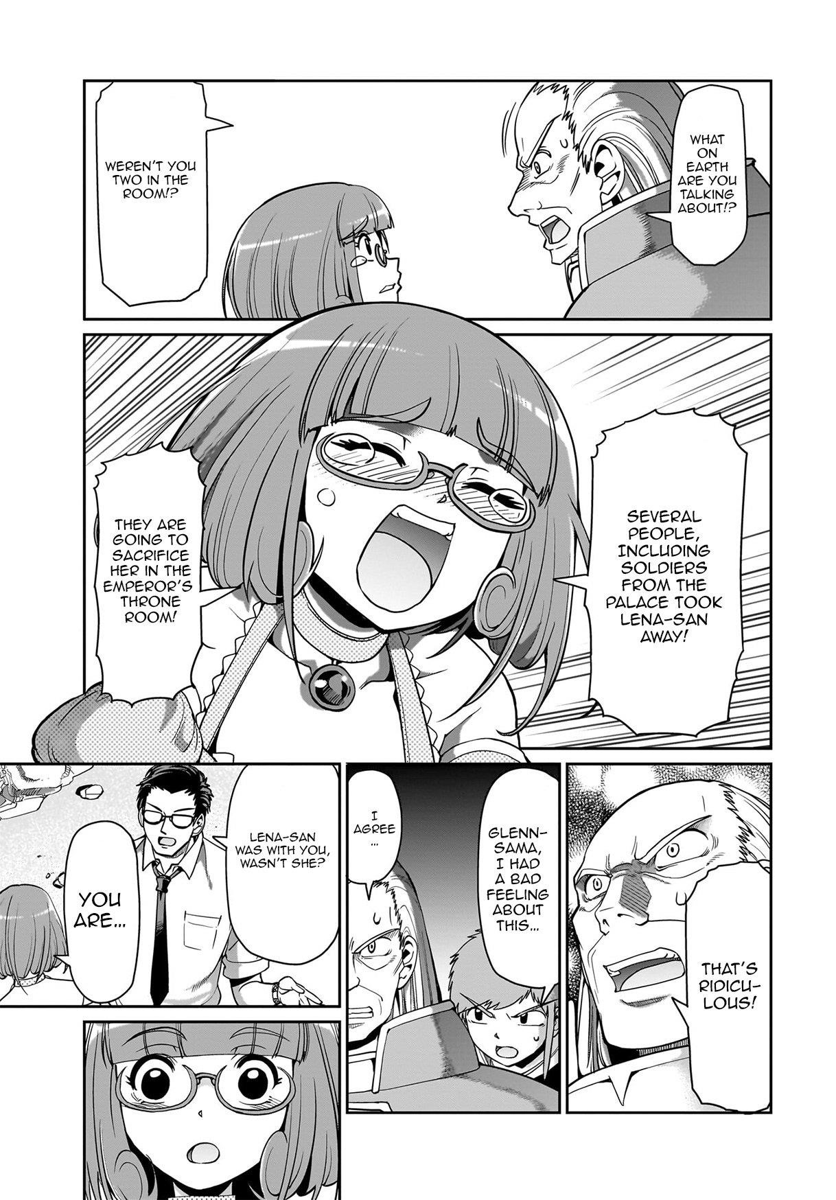The gunner’s life of a middle-aged man summoned to another world and armed with a rifle: an airsoft addicted salaryman returns to the alternative world after work Chapter 43 - Page 12 in English