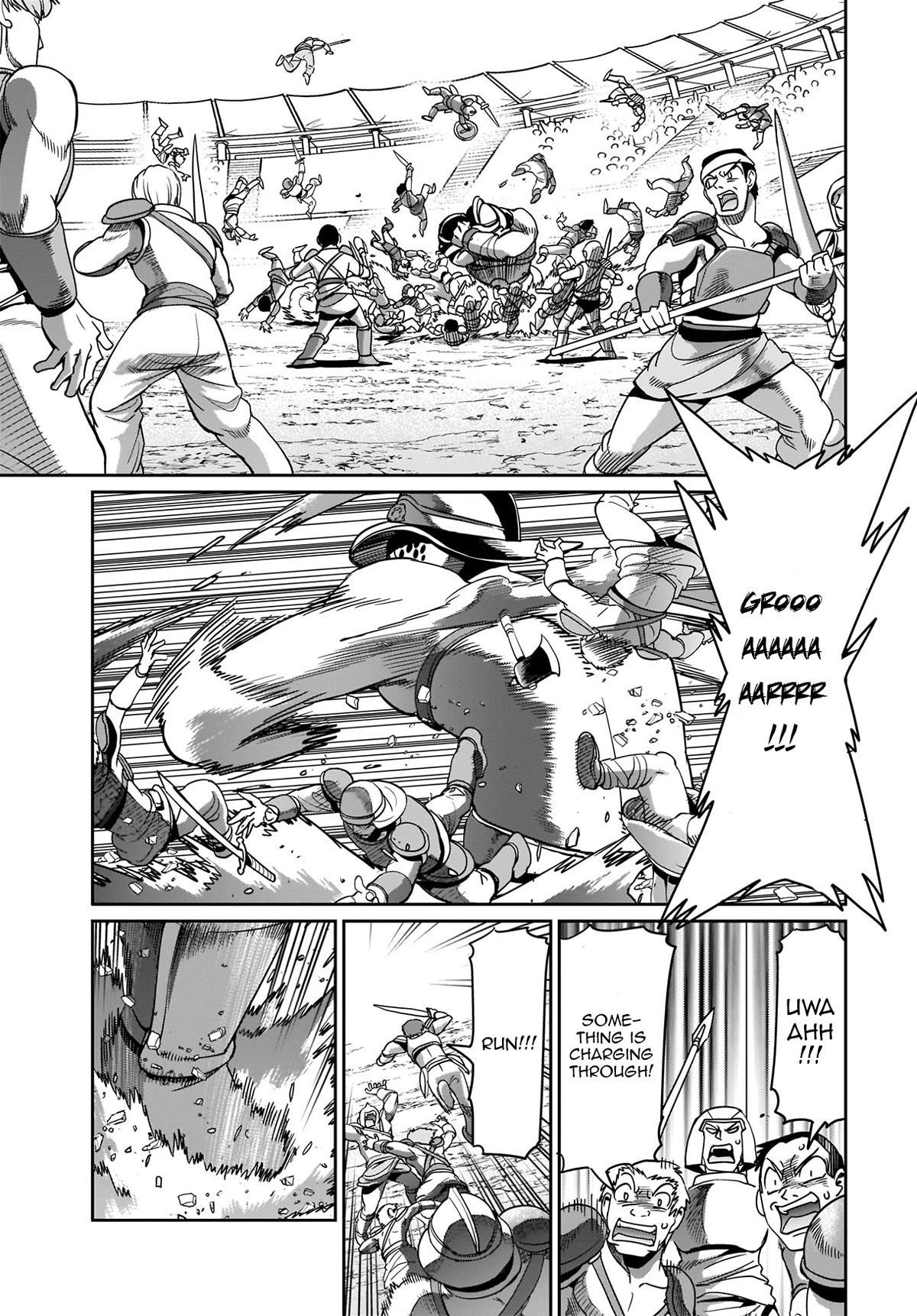 The gunner’s life of a middle-aged man summoned to another world and armed with a rifle: an airsoft addicted salaryman returns to the alternative world after work Chapter 6 - Page 17 in English
