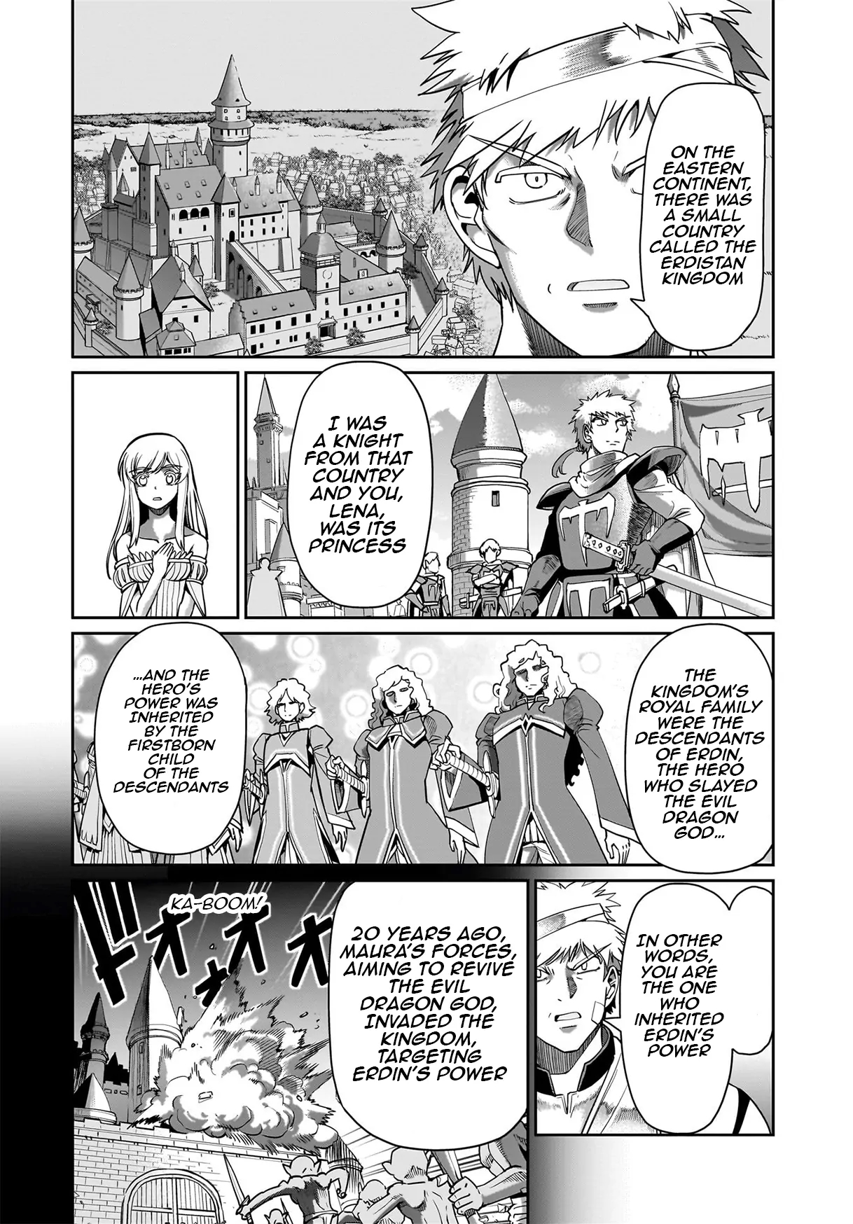 The gunner’s life of a middle-aged man summoned to another world and armed with a rifle: an airsoft addicted salaryman returns to the alternative world after work Chapter 61 - Page 5 in English