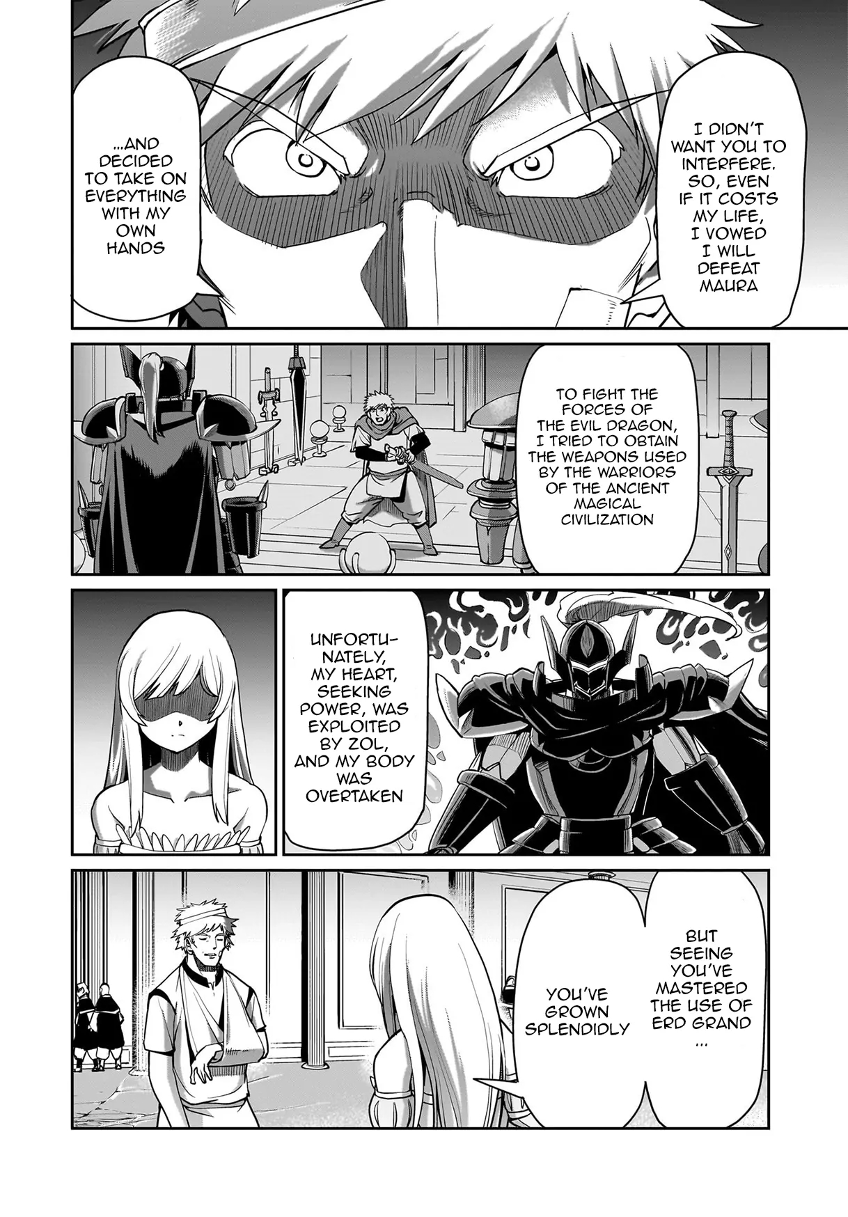 The gunner’s life of a middle-aged man summoned to another world and armed with a rifle: an airsoft addicted salaryman returns to the alternative world after work Chapter 61 - Page 9 in English