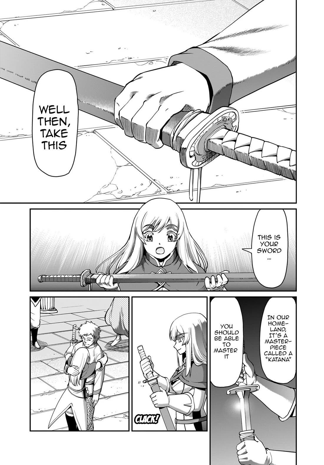 The gunner’s life of a middle-aged man summoned to another world and armed with a rifle: an airsoft addicted salaryman returns to the alternative world after work Chapter 63 - Page 8 in English