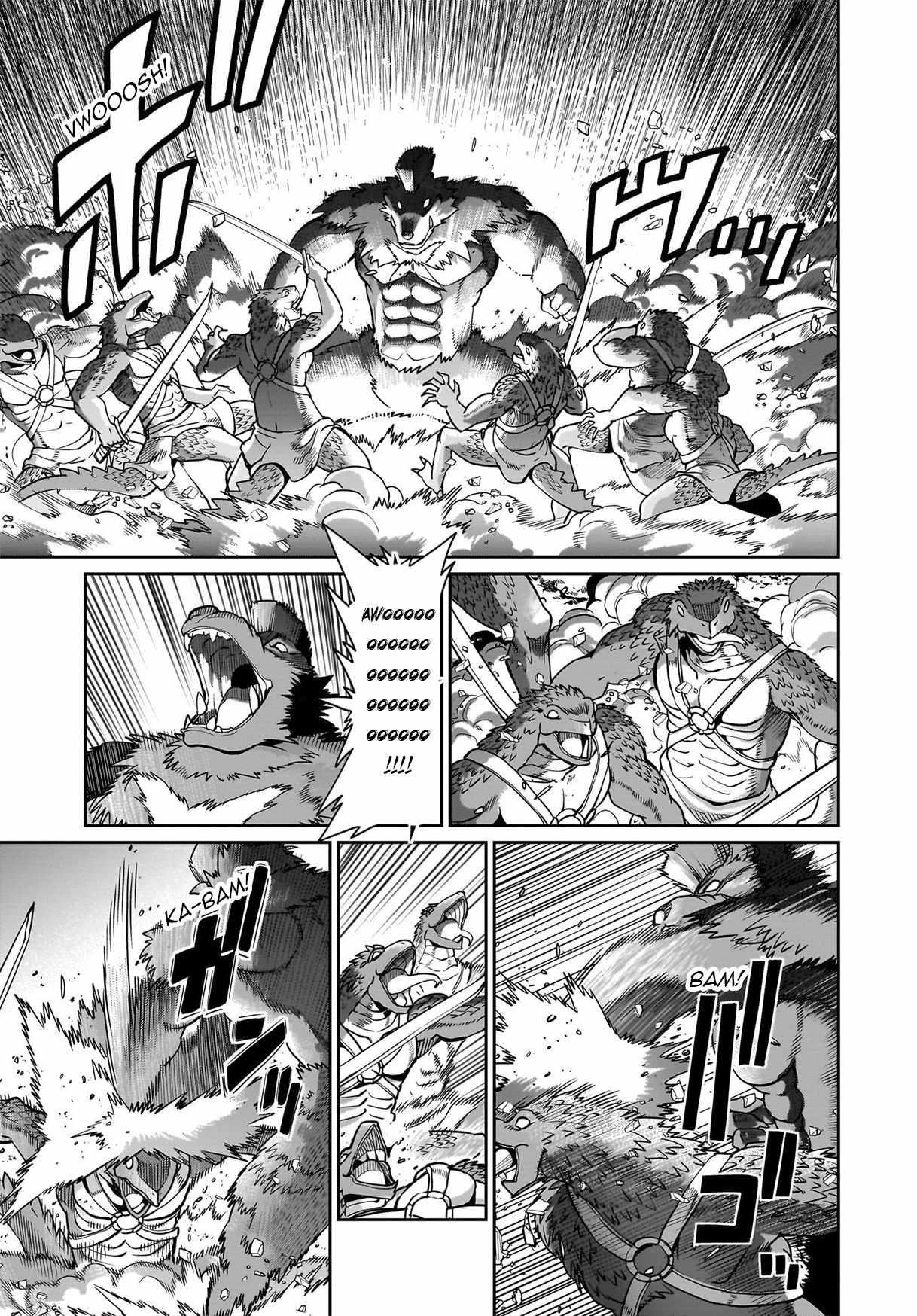 The gunner’s life of a middle-aged man summoned to another world and armed with a rifle: an airsoft addicted salaryman returns to the alternative world after work Chapter 65 - Page 11 in English