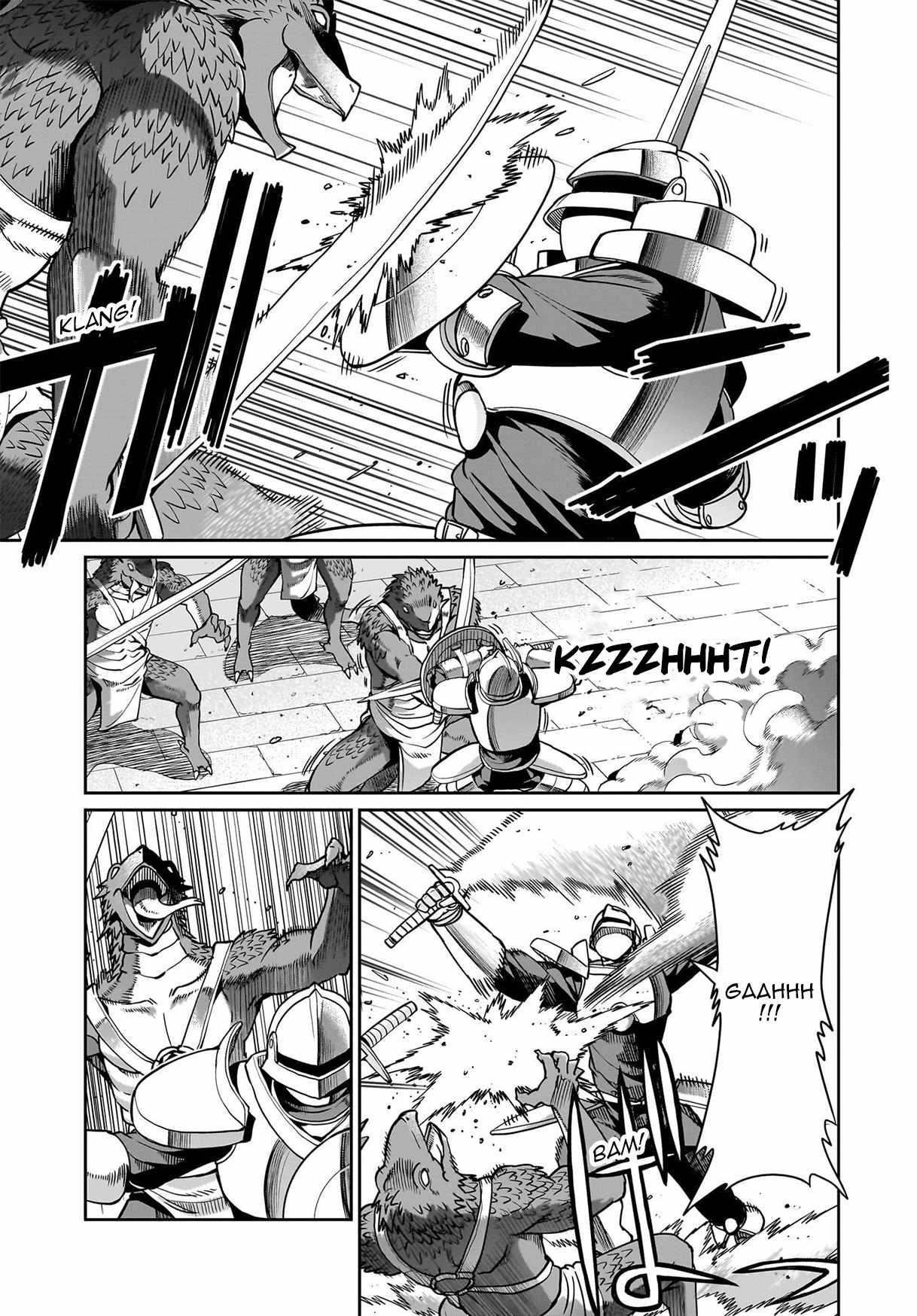 The gunner’s life of a middle-aged man summoned to another world and armed with a rifle: an airsoft addicted salaryman returns to the alternative world after work Chapter 65 - Page 3 in English