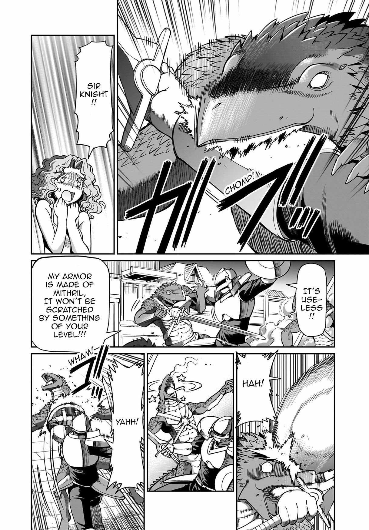 The gunner’s life of a middle-aged man summoned to another world and armed with a rifle: an airsoft addicted salaryman returns to the alternative world after work Chapter 65 - Page 4 in English