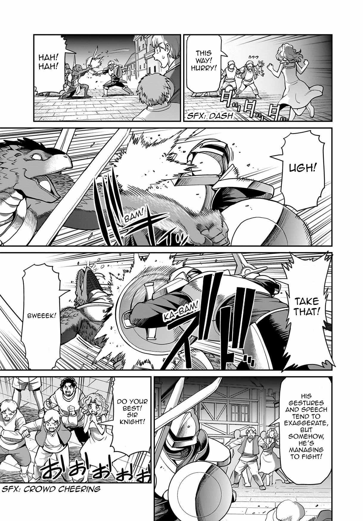 The gunner’s life of a middle-aged man summoned to another world and armed with a rifle: an airsoft addicted salaryman returns to the alternative world after work Chapter 65 - Page 5 in English