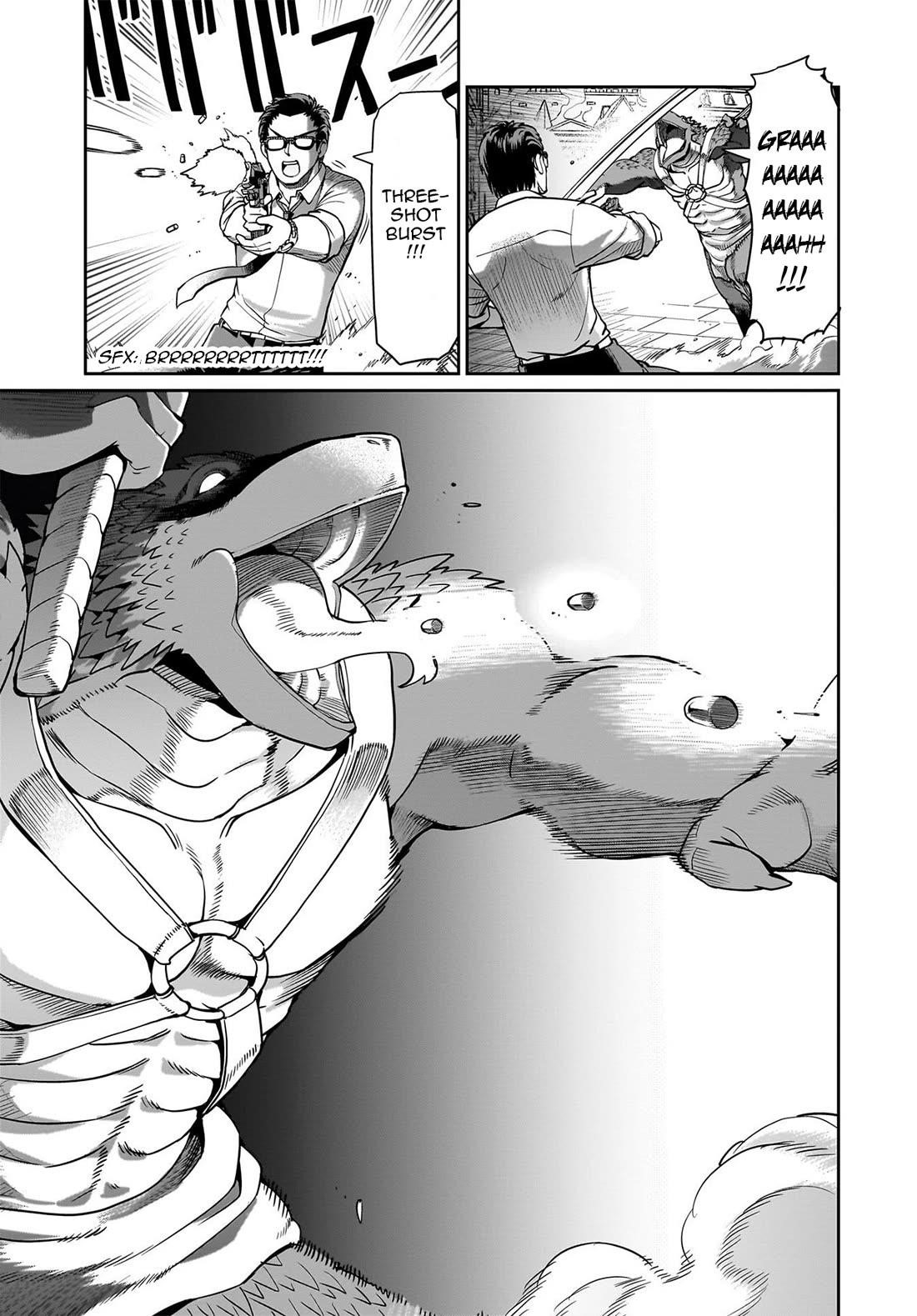 The gunner’s life of a middle-aged man summoned to another world and armed with a rifle: an airsoft addicted salaryman returns to the alternative world after work Chapter 66 - Page 12 in English
