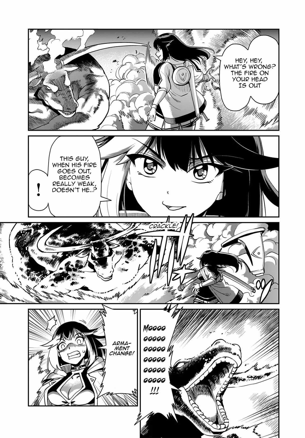The gunner’s life of a middle-aged man summoned to another world and armed with a rifle: an airsoft addicted salaryman returns to the alternative world after work Chapter 67 - Page 6 in English
