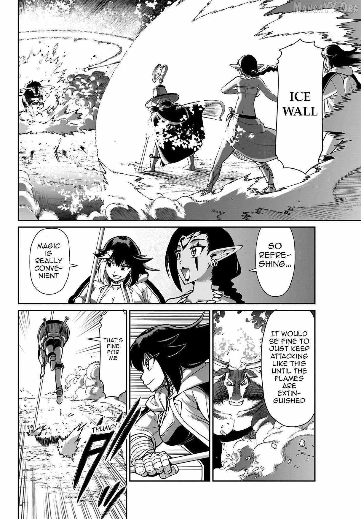 The gunner’s life of a middle-aged man summoned to another world and armed with a rifle: an airsoft addicted salaryman returns to the alternative world after work Chapter 69 - Page 8 in English