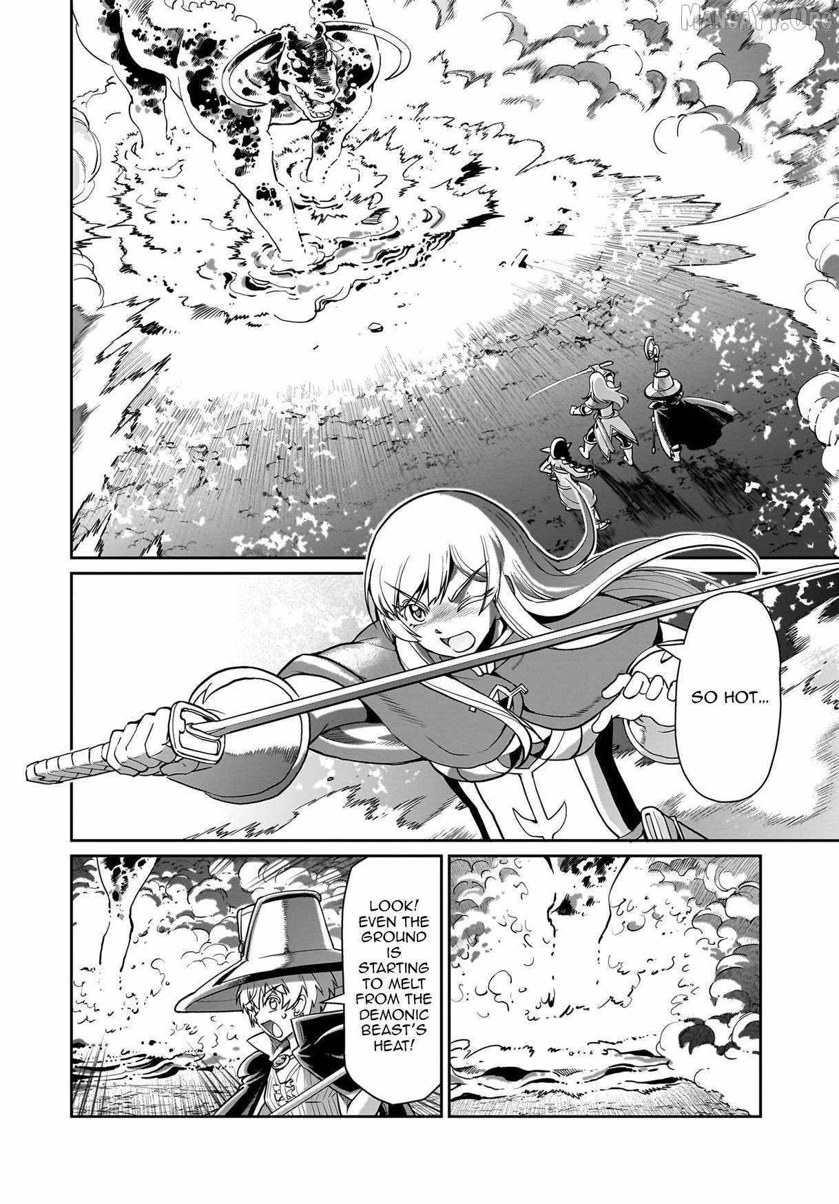 The gunner’s life of a middle-aged man summoned to another world and armed with a rifle: an airsoft addicted salaryman returns to the alternative world after work Chapter 70 - Page 8 in English