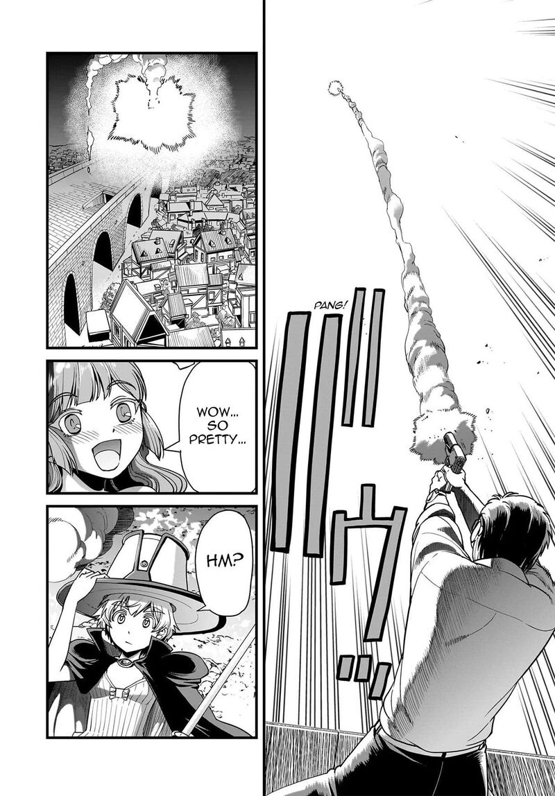 The gunner’s life of a middle-aged man summoned to another world and armed with a rifle: an airsoft addicted salaryman returns to the alternative world after work Chapter 73 - Page 8 in English