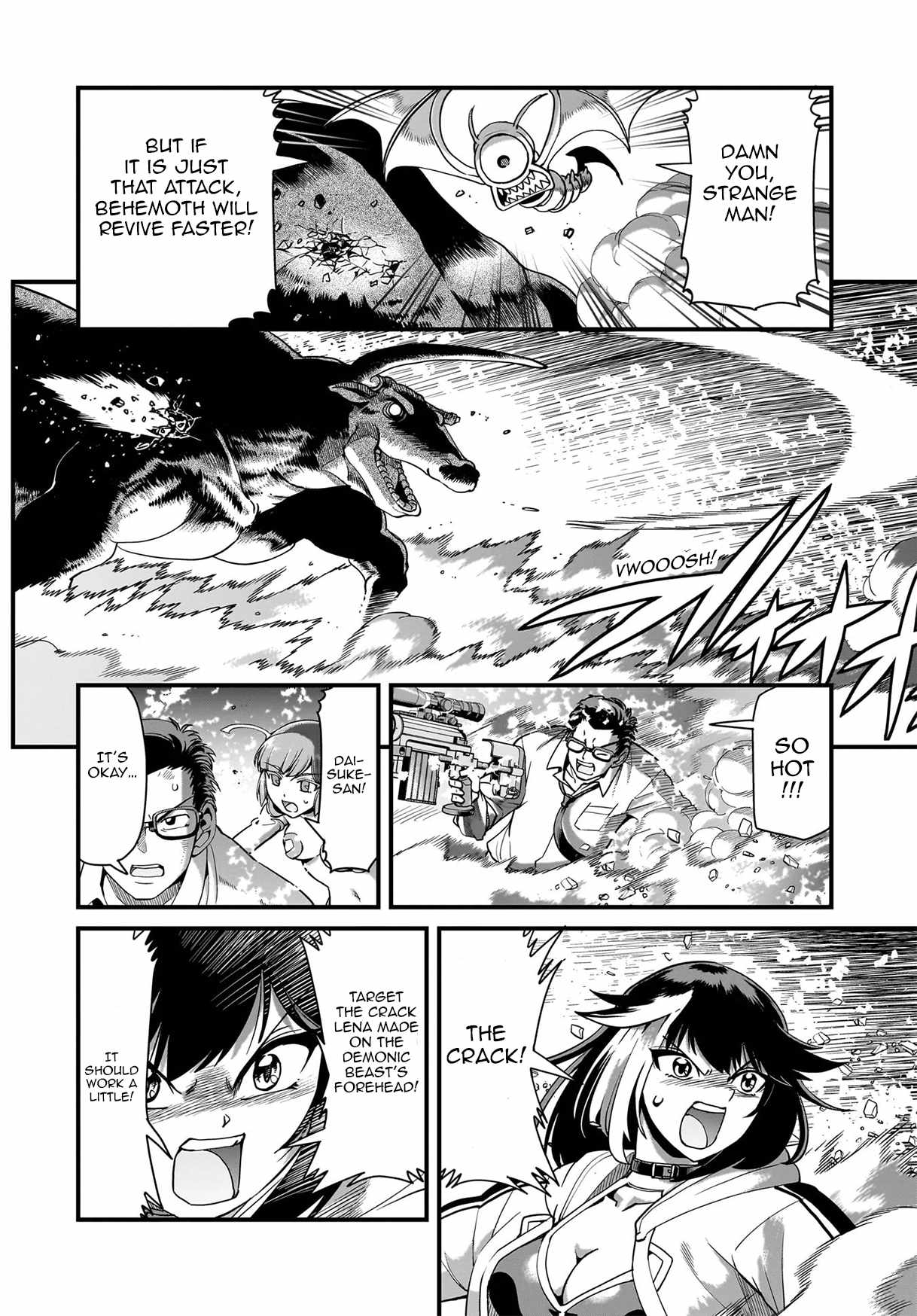The gunner’s life of a middle-aged man summoned to another world and armed with a rifle: an airsoft addicted salaryman returns to the alternative world after work Chapter 74 - Page 18 in English
